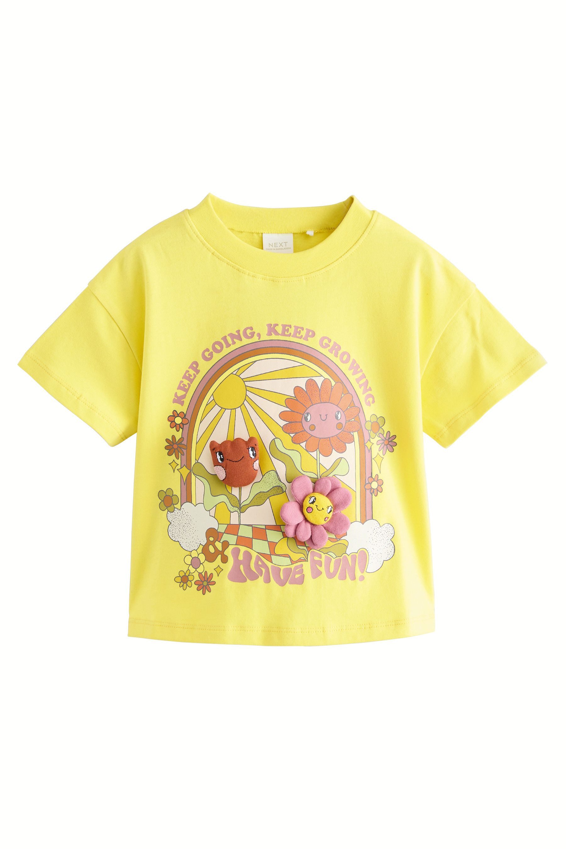 Next T-Shirt Kurzarmshirt aus 100 % Baumwolle günstig online kaufen