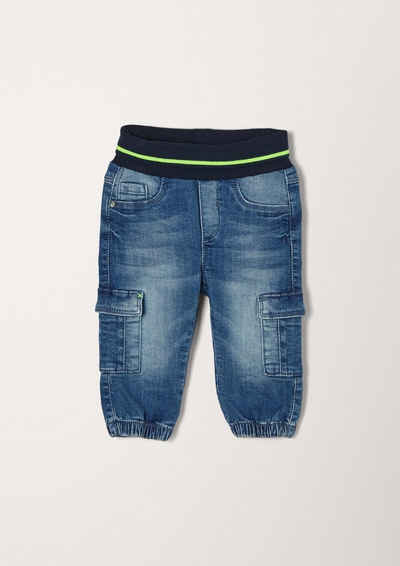 s.Oliver 5-Pocket-Jeans Jeans mit Umschlagbund
