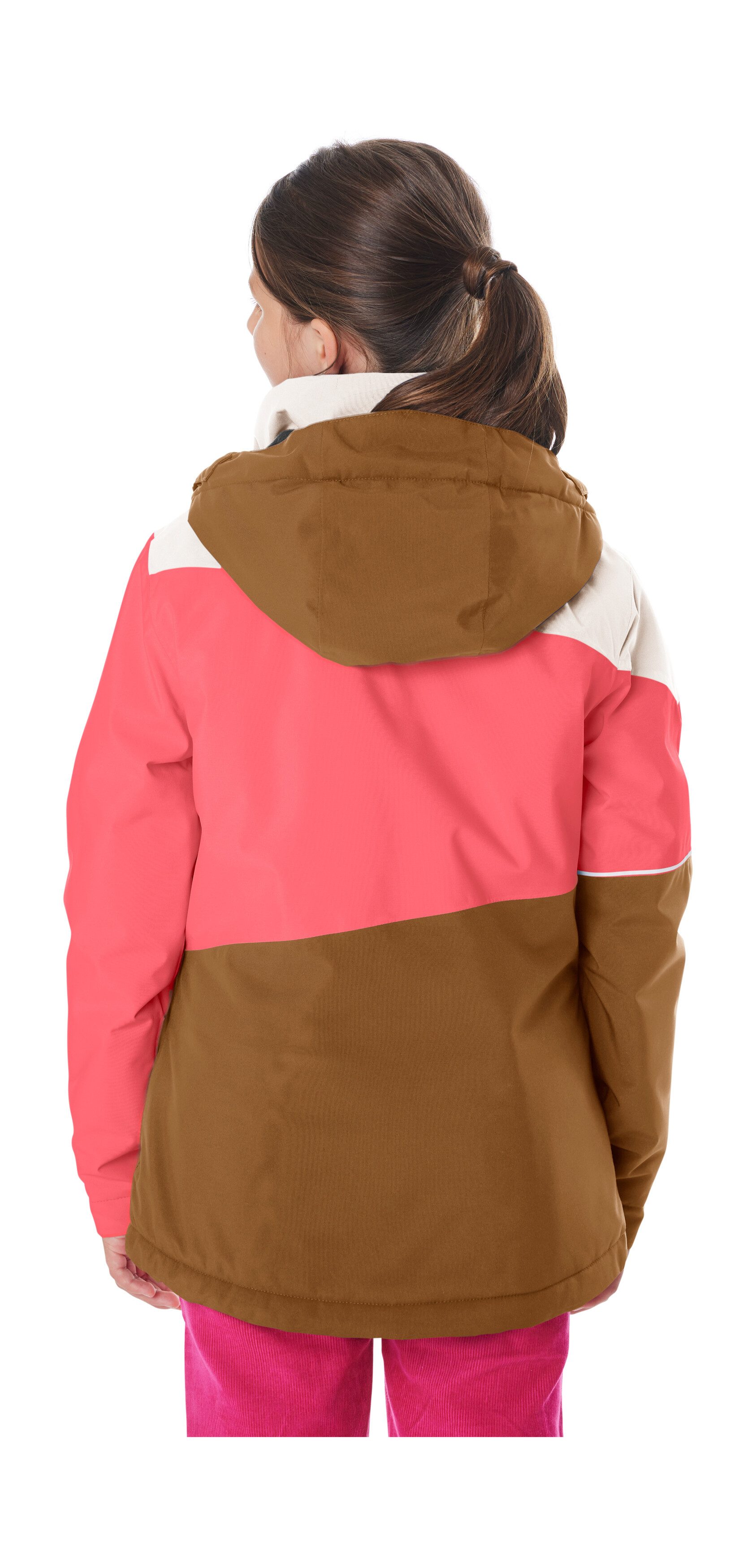 Killtec Skijacke KSW 331 GRLS SKI JCKT Atmungsaktive, wasserdichte Jacke mit Fleece-Innenseite, Skipasstasche
