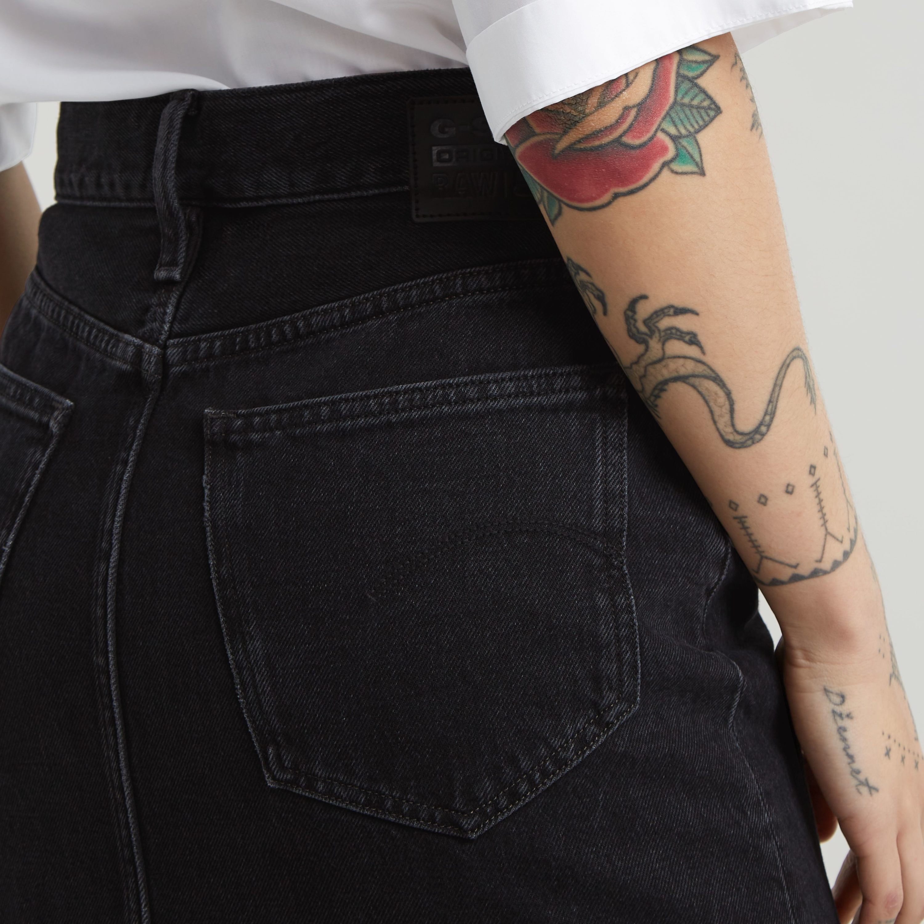 G-STAR Maxirock Viktoria Long Skirt wmn im Jeans-Look