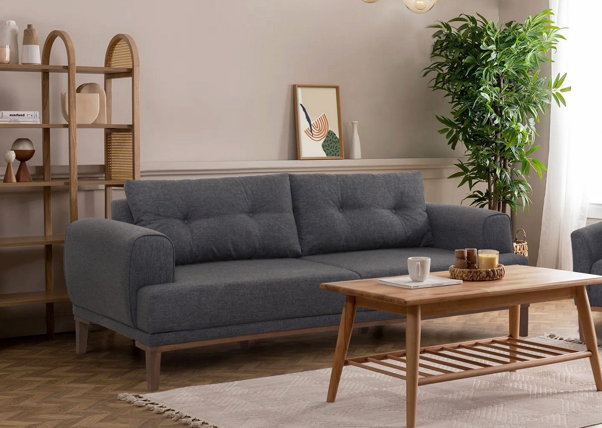 Sofa Decor UNQ1955-3-Sitz-Sofa-Bett Skye