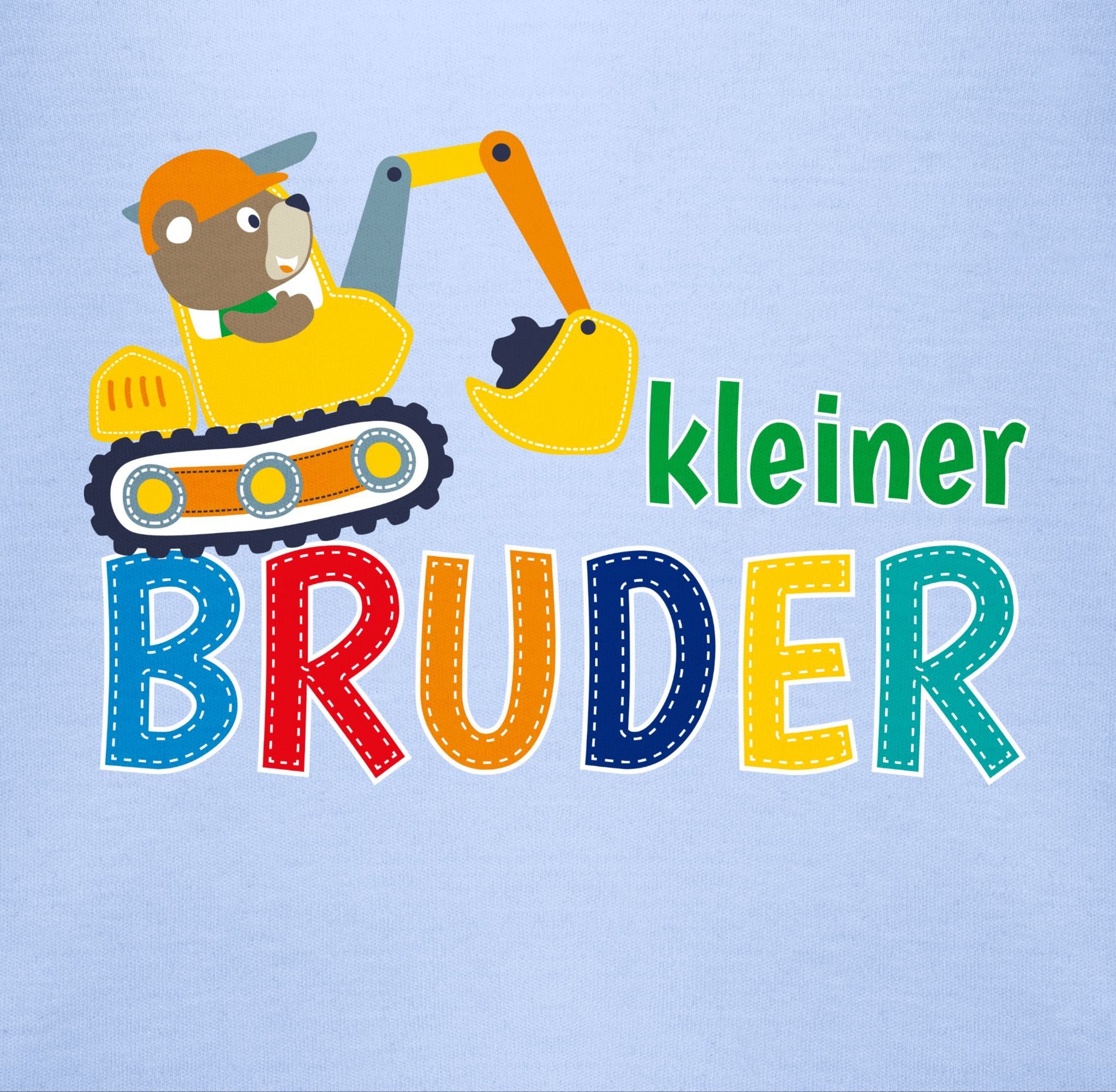Shirtracer T-Shirt Kleiner Bruder Baggermotiv I Geschenk kleiner Bruder Kleiner Bruder