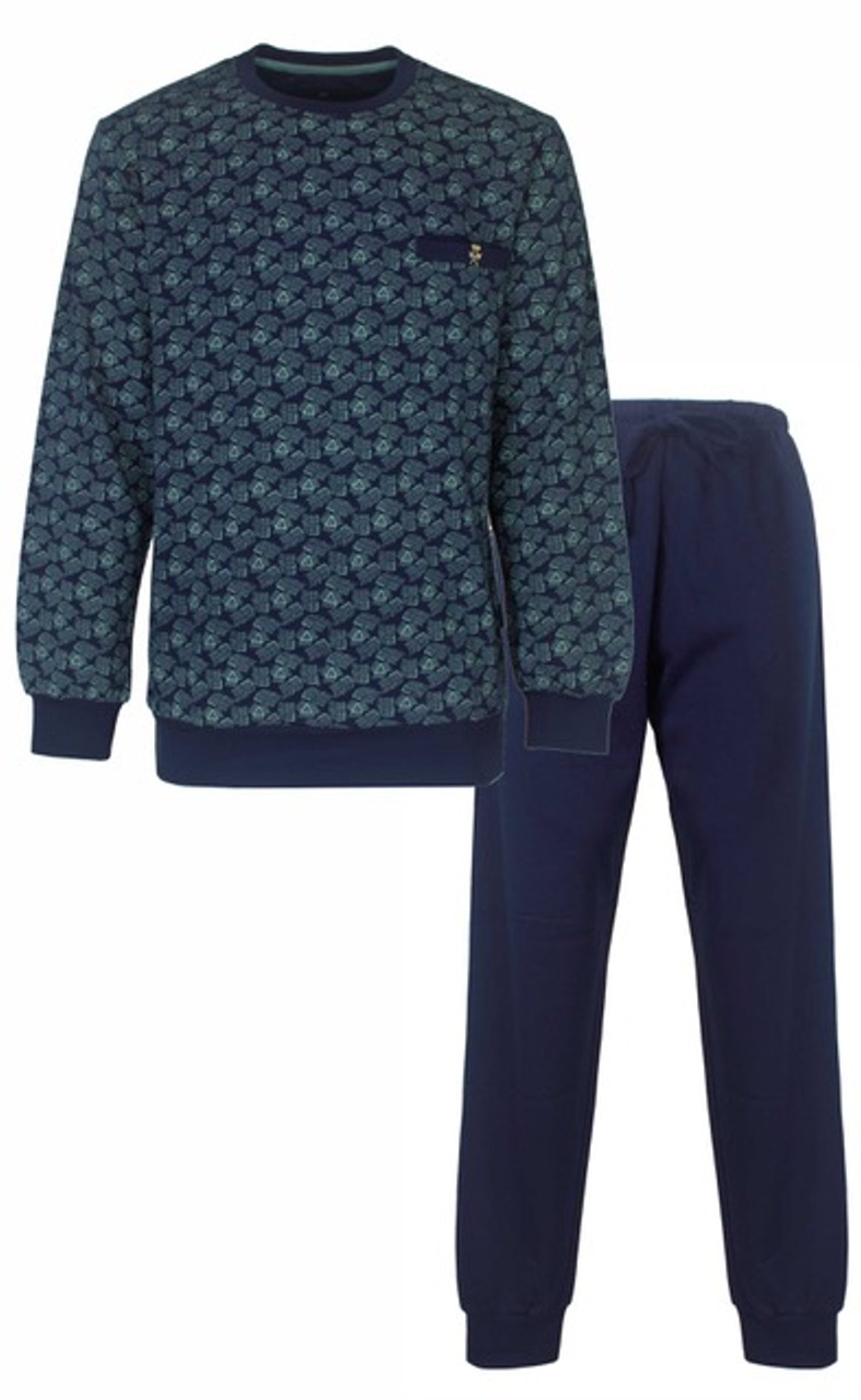 Paul Hopkins Schlafanzug Herren Pyjama lang günstig online kaufen