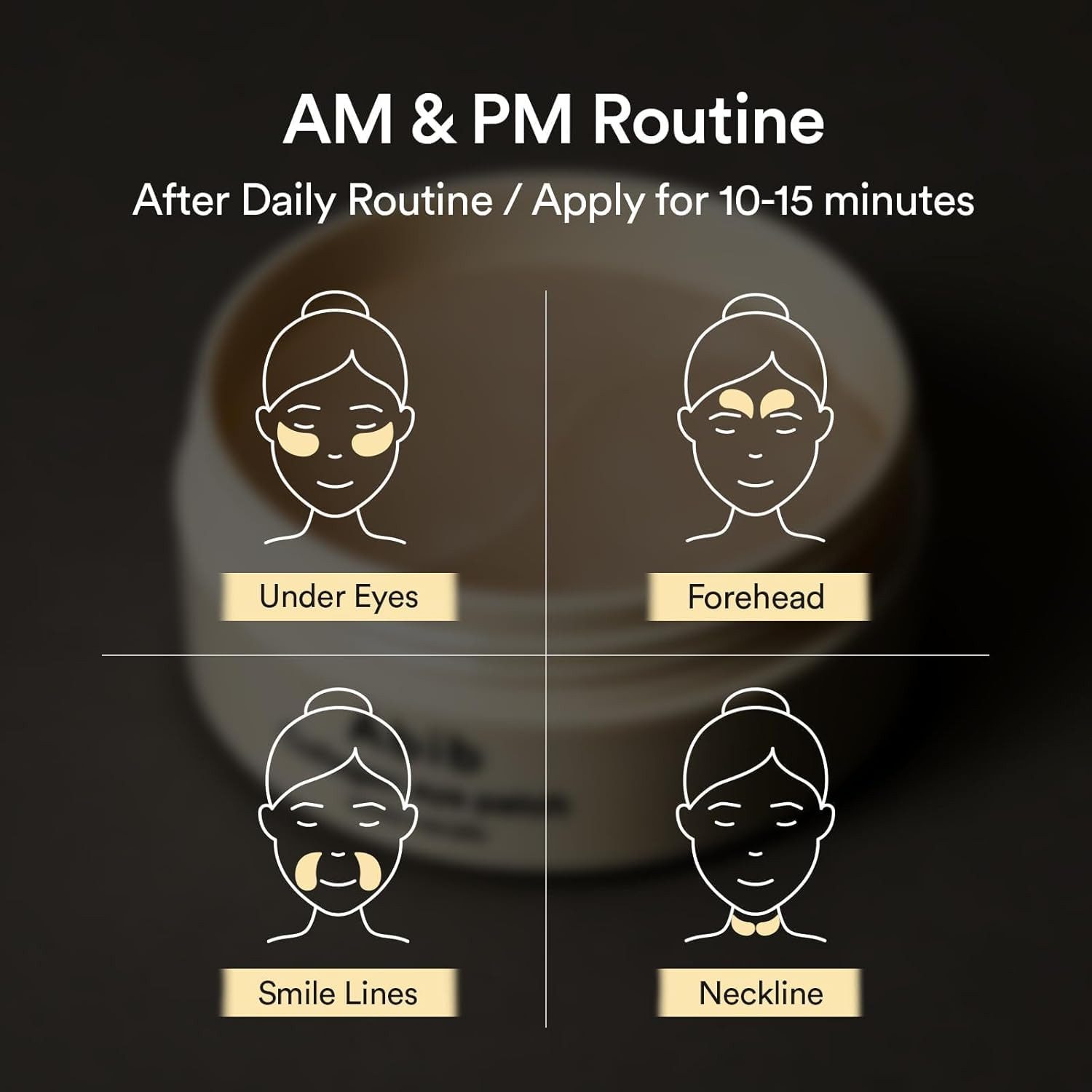 Abib Augenpads Collagen Eye Patch Jericho Rose Jelly – feuchtigkeitsspendende, Hydrogel-Augenpads, Kollagen, Hyaluronsäure & Koffein – glättet, feine Linien, mildert Schwellungen & dunkle Augenringe – für müde Haut