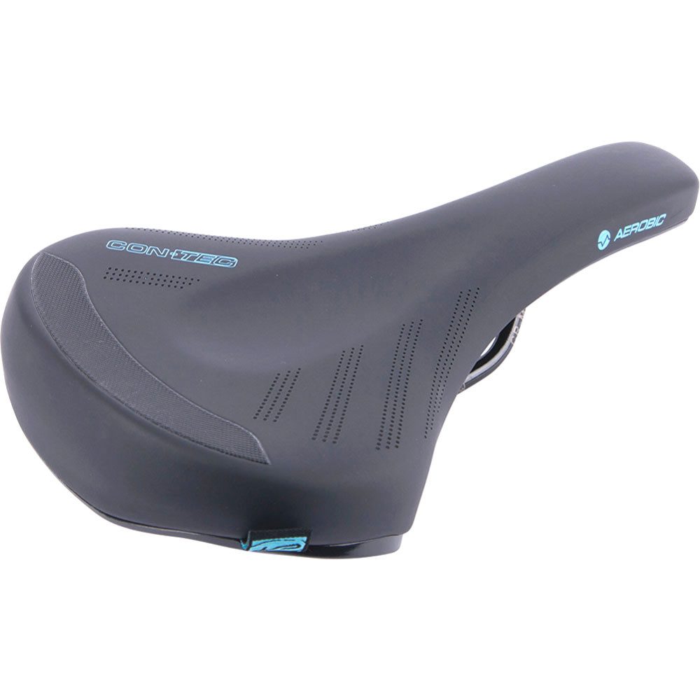 Fahrradsattel Contec Sattel Aerobic Unisex Gr.M schwarz blau Fahrrad