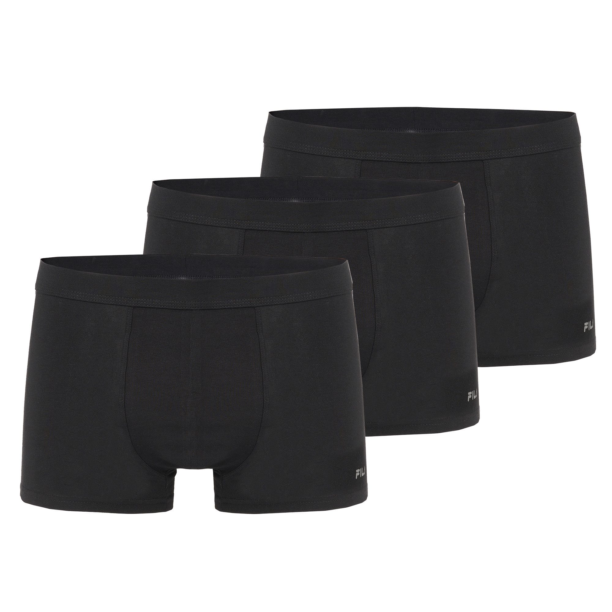 Fila Boxershorts MAN BOXER SHORTS (3er Pack) mit verstärktem Mittelteil