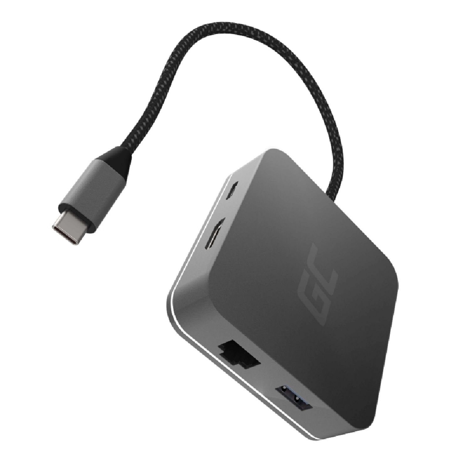 Green Cell »Docking Station HUB USB-C 6in1 Adapter (USB Quick Charge 3. 0/  4.0, HDMI, Ethernet, USB-C, für Apple MacBook, Dell XPS, Asus ZenBook and  mehr)« Netzwerk-Adapter online kaufen | OTTO