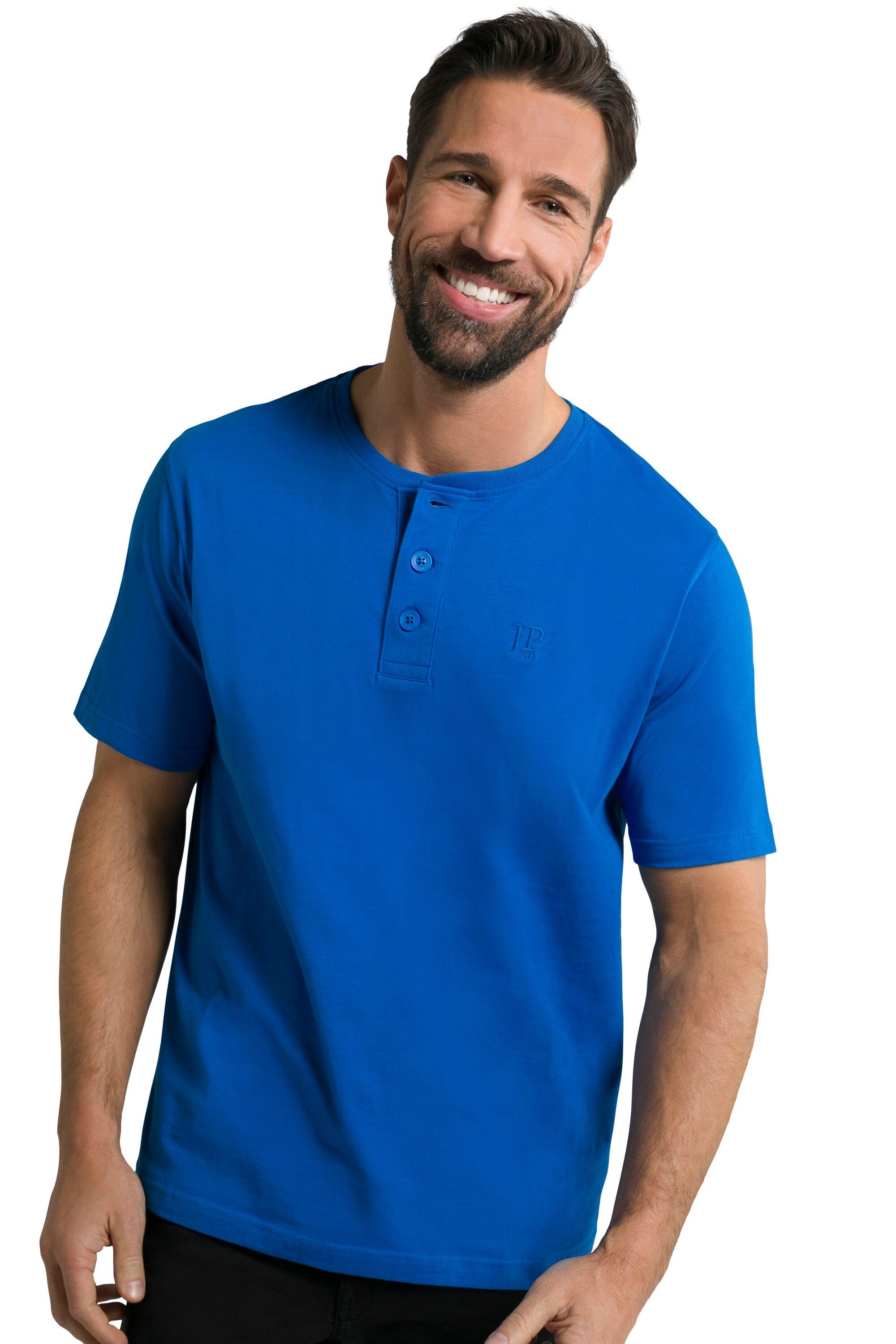 JP1880 T-Shirt Henleys Basic 2er-Pack Rundhals günstig online kaufen