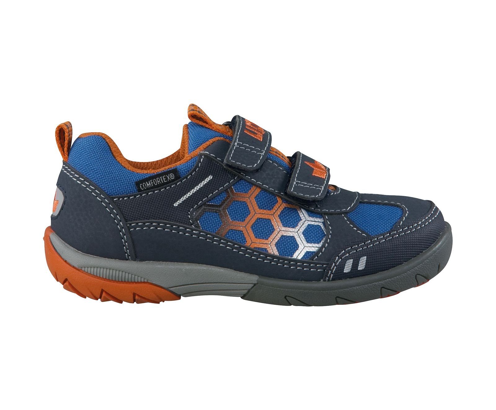 Lico LICO Kinder Sneaker PALMIRO V 530770 BLAU/MARINE/ORANGE Sneaker