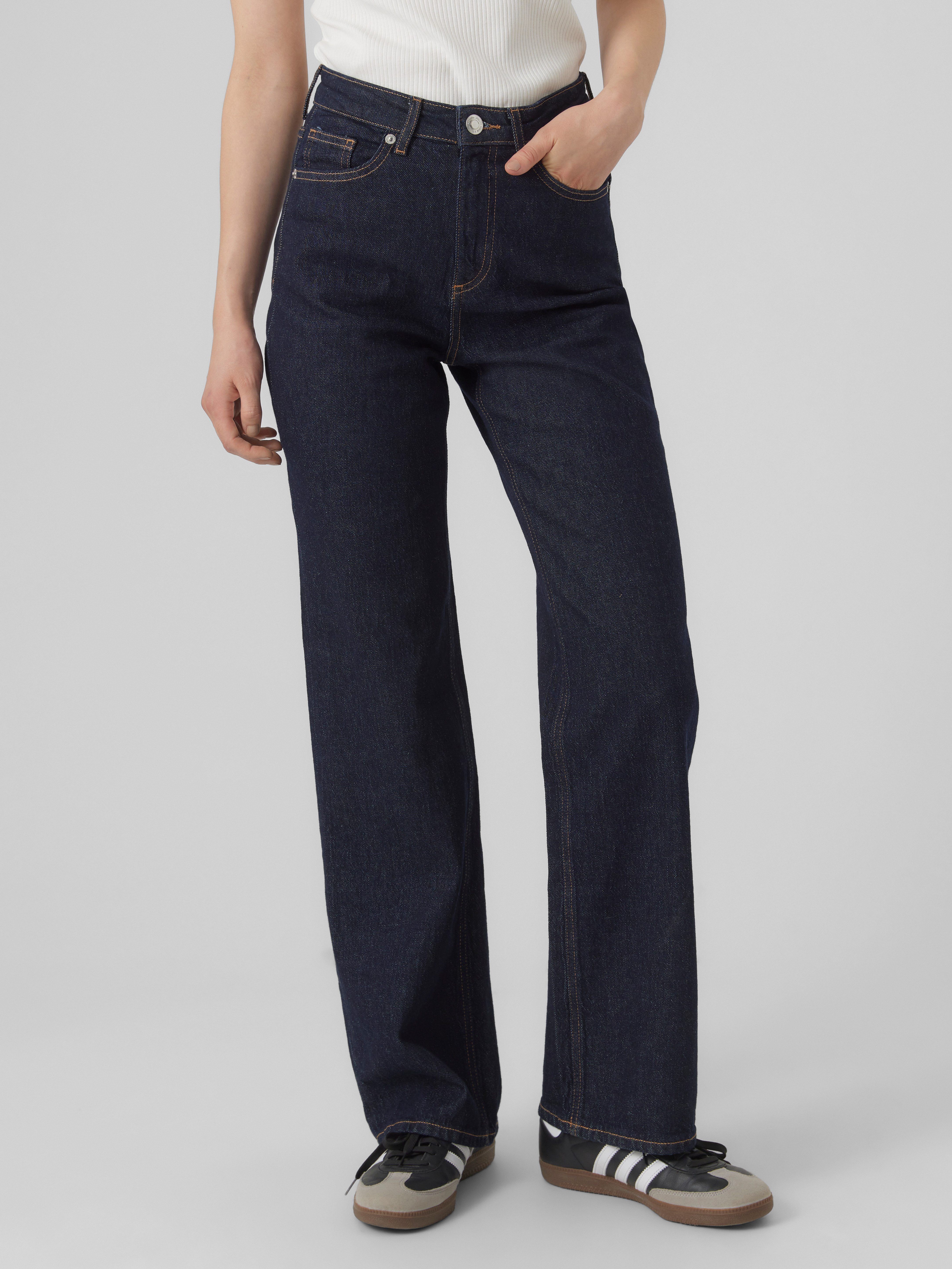Vero Moda High-waist-Jeans VMTESSA HR WIDE JEANS RA369 GA NOOS