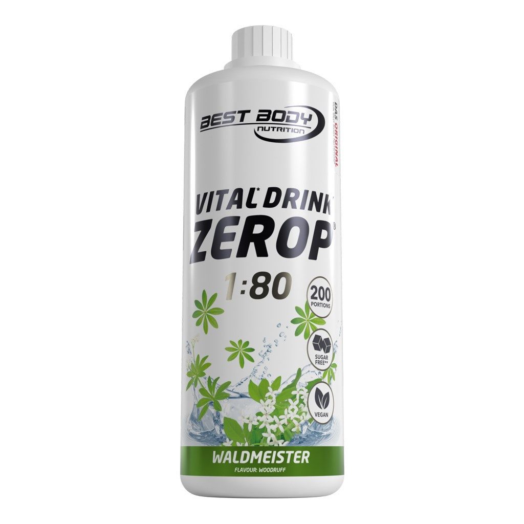 Best Body Nutrition Best Body Vital Drink 1:80 - 1000ml Getränkekonzentrat, 1000.0 ml