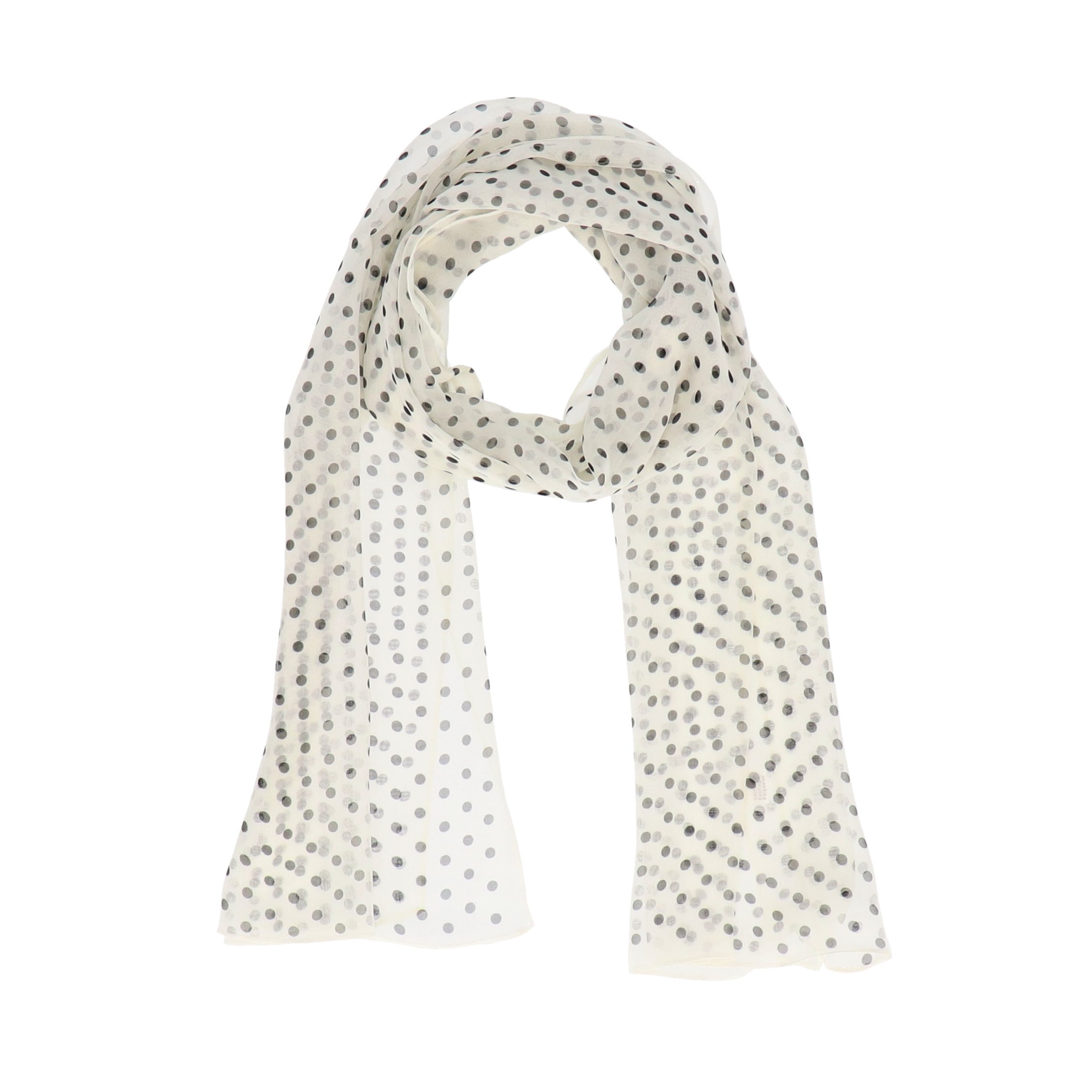halsüberkopf Accessoires Modeschal Schal Chiffon Tupfen, günstig online kaufen