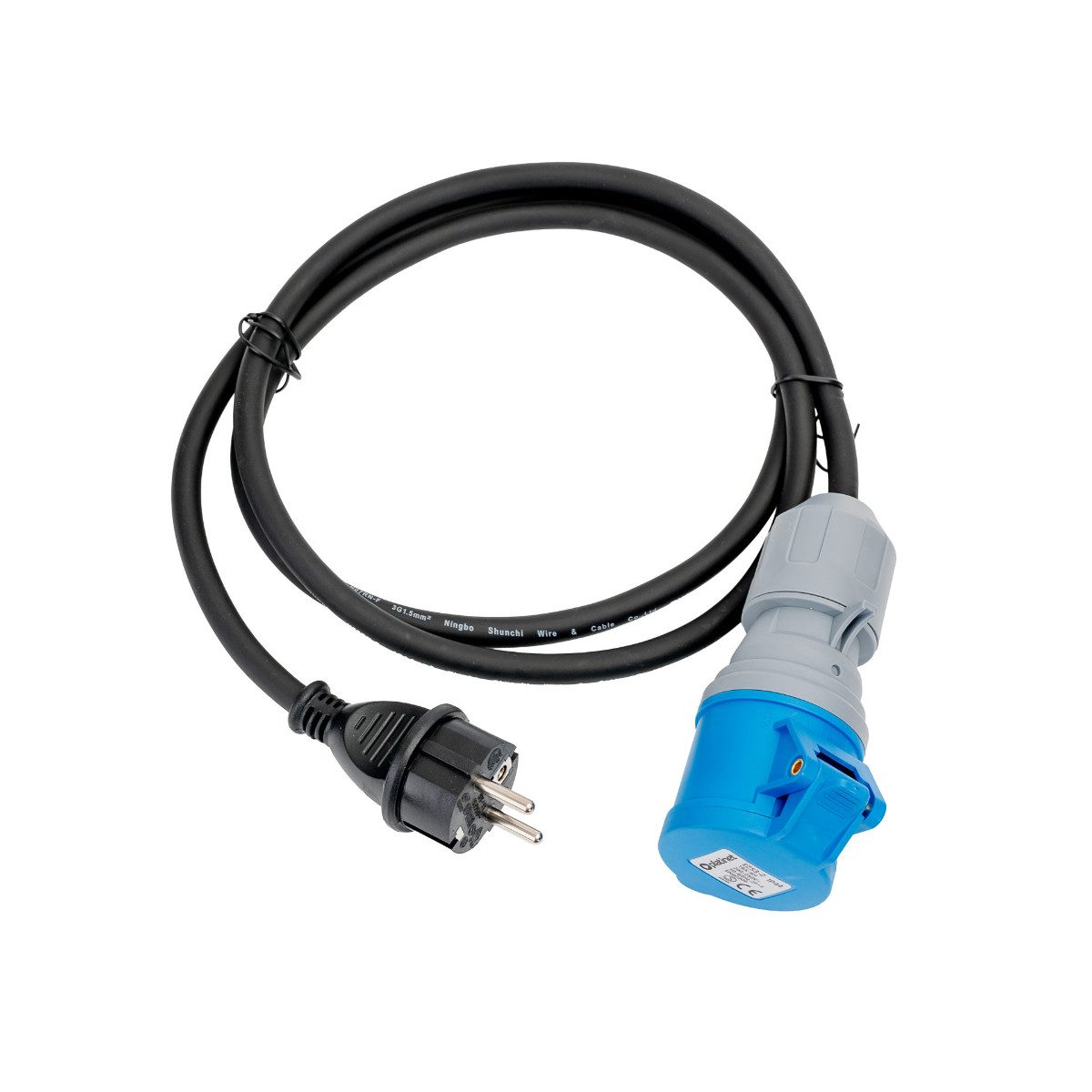 Platinet Schuko-Kupplung EV_EZ5310, Schuko auf CEE Adapter für flexible Stromversorgung