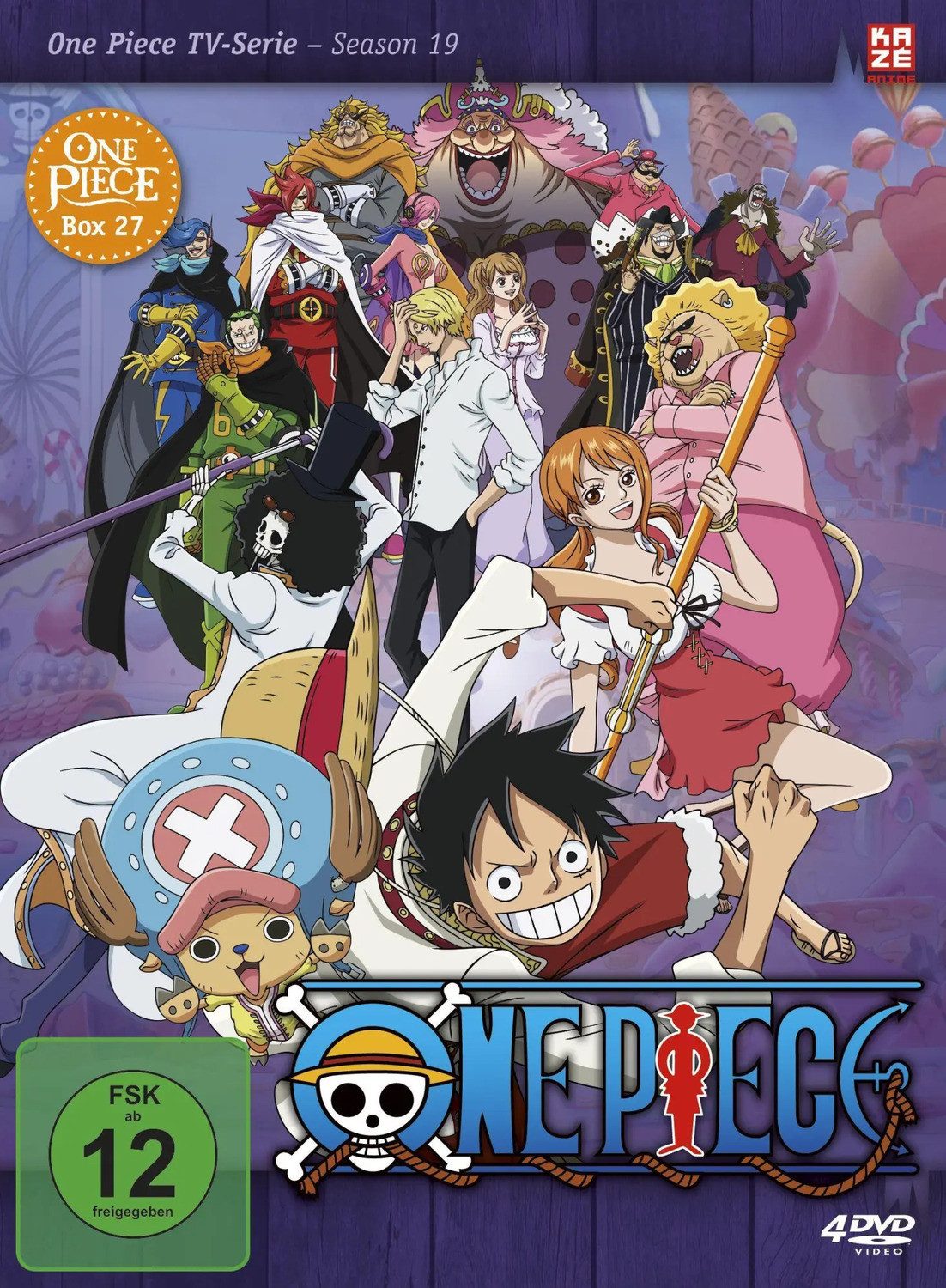 DVD One Piece - TV-Serie - Box 27 (Episoden 805-828)
