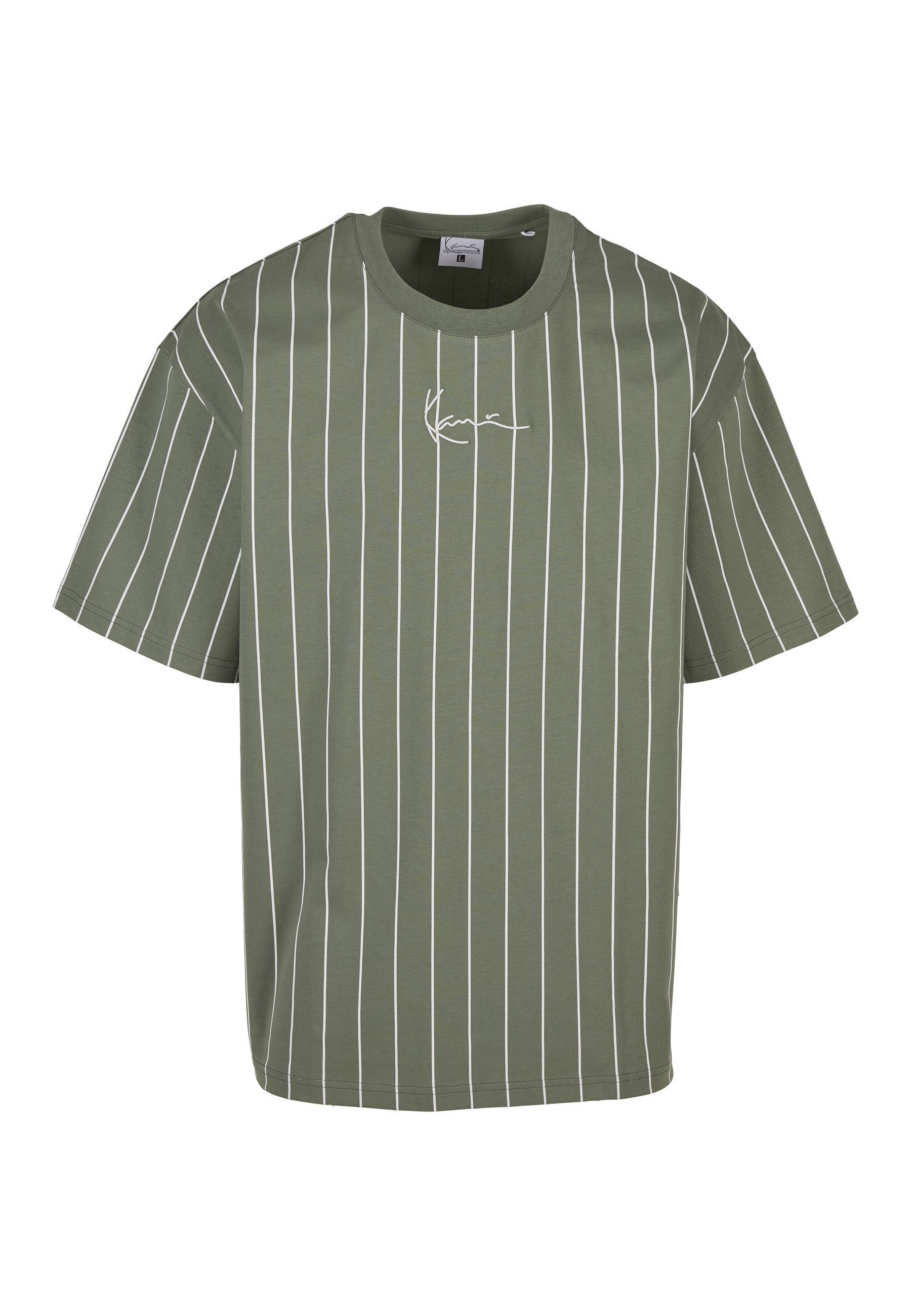 Karl Kani T-Shirt Karl Kani Small Signature Essential Pinstripe Tee (1-tlg)