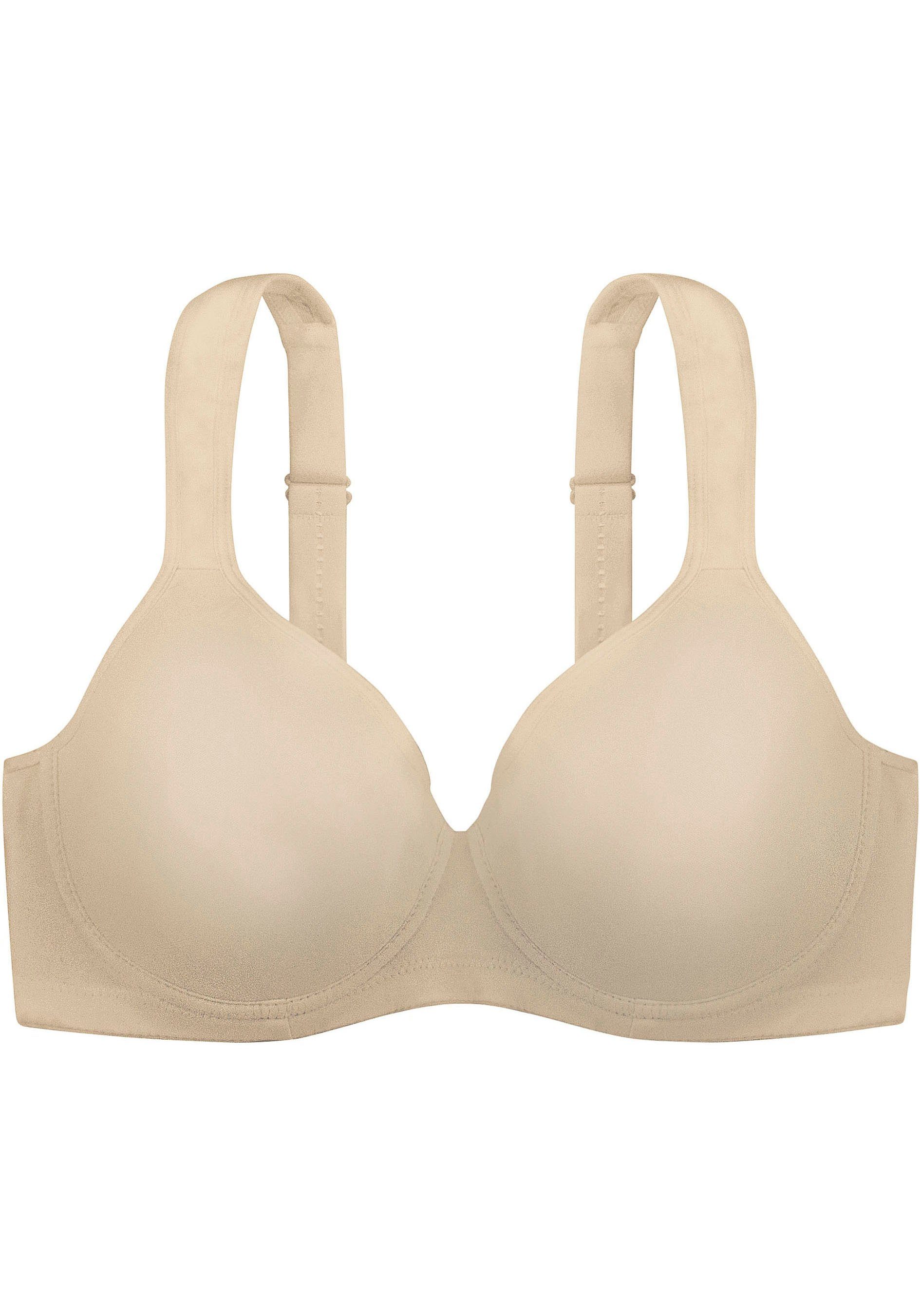 Dorina Bügel-BH Rachel mit Schale, nahtlos vorgeformte Cups, gepolsterte Träger