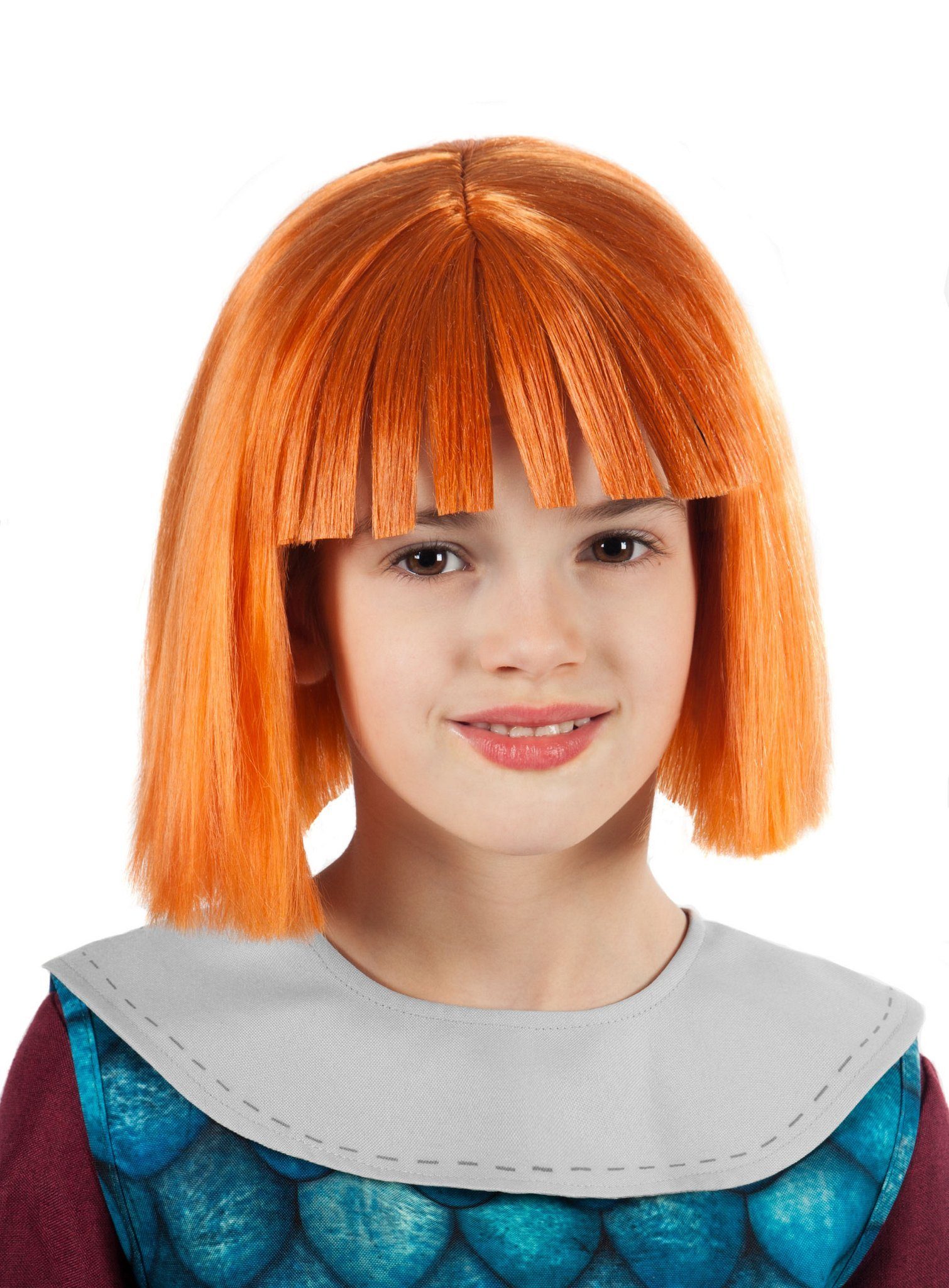 Maskworld Kostüm-Perücke Wickie Perücke für Kinder - Faschings Kostüm, Der markante Haarschnitt des kleinen Wikingers - original lizenziert!