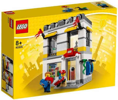 LEGO® Spielbausteine LEGO® ICONIC 40305 Geschäft im Miniformat, (Klemmbausteine, 8+ Jahre), 354 Teilen 2 Minifiguren