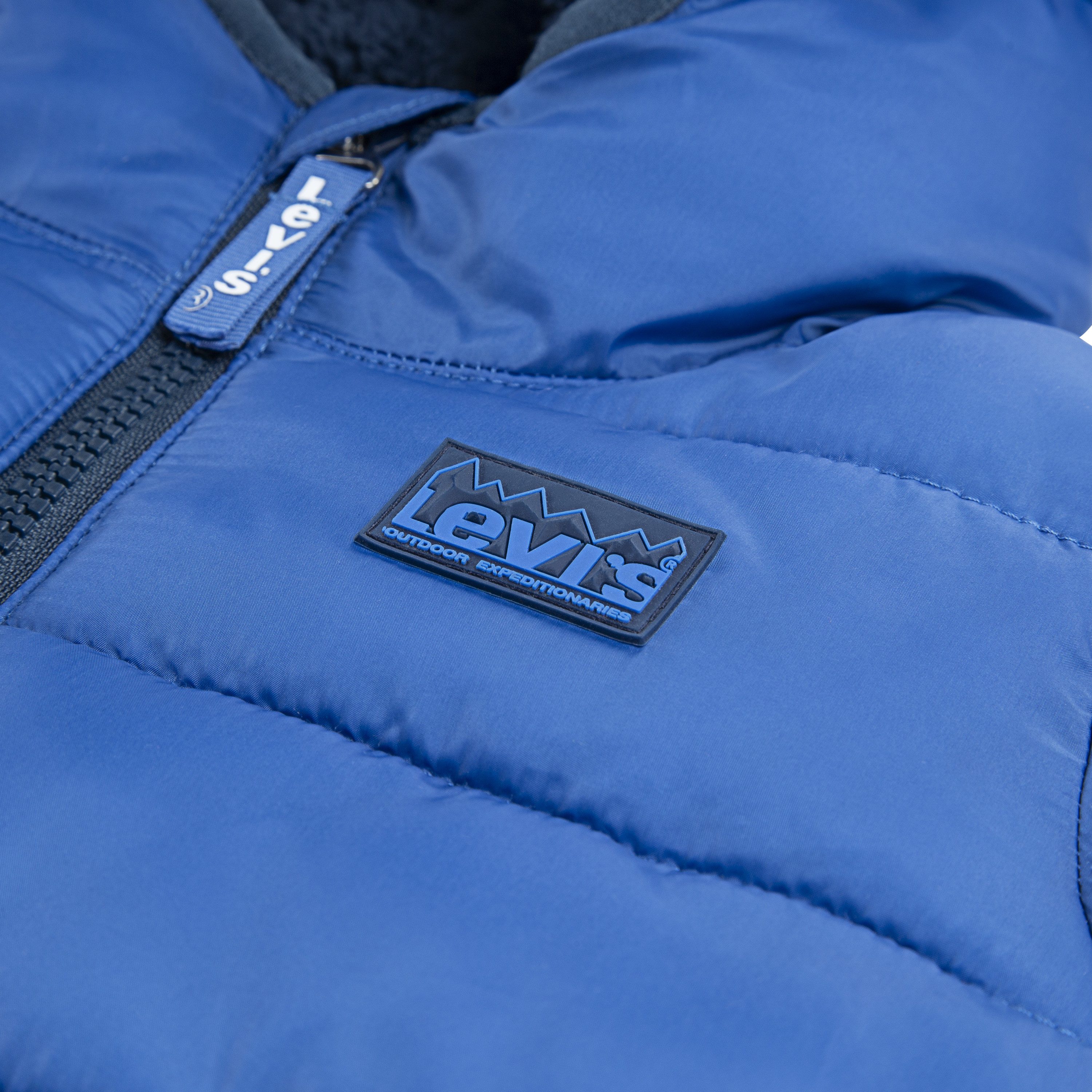 Levi's® Kids Steppjacke LVB SHERPA LINED MDWT PU warm wattiert