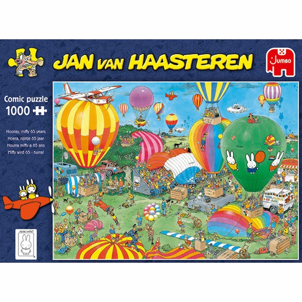 1000 Puzzle Jan Spiele - Haasteren van Puzzleteile Hurra, Jumbo