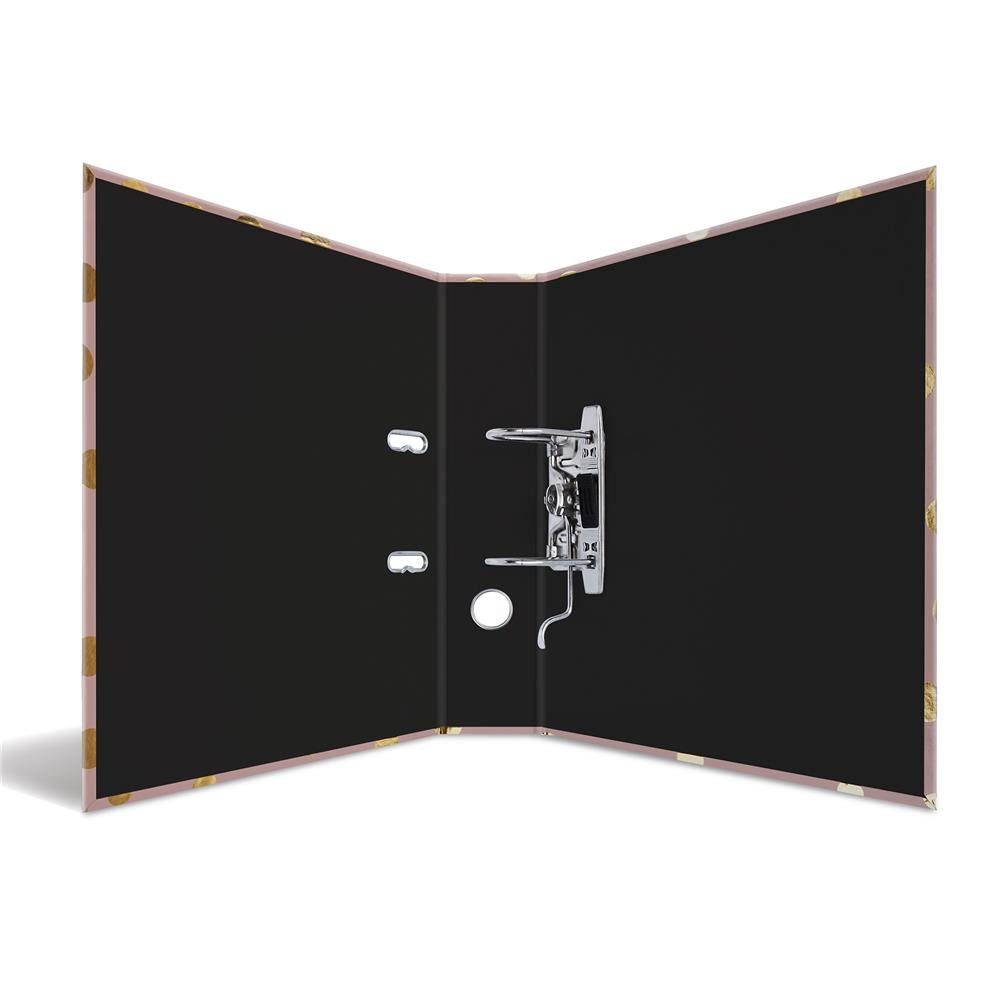 HERMA Aktenordner DIN A4 Dots Rosa Gold