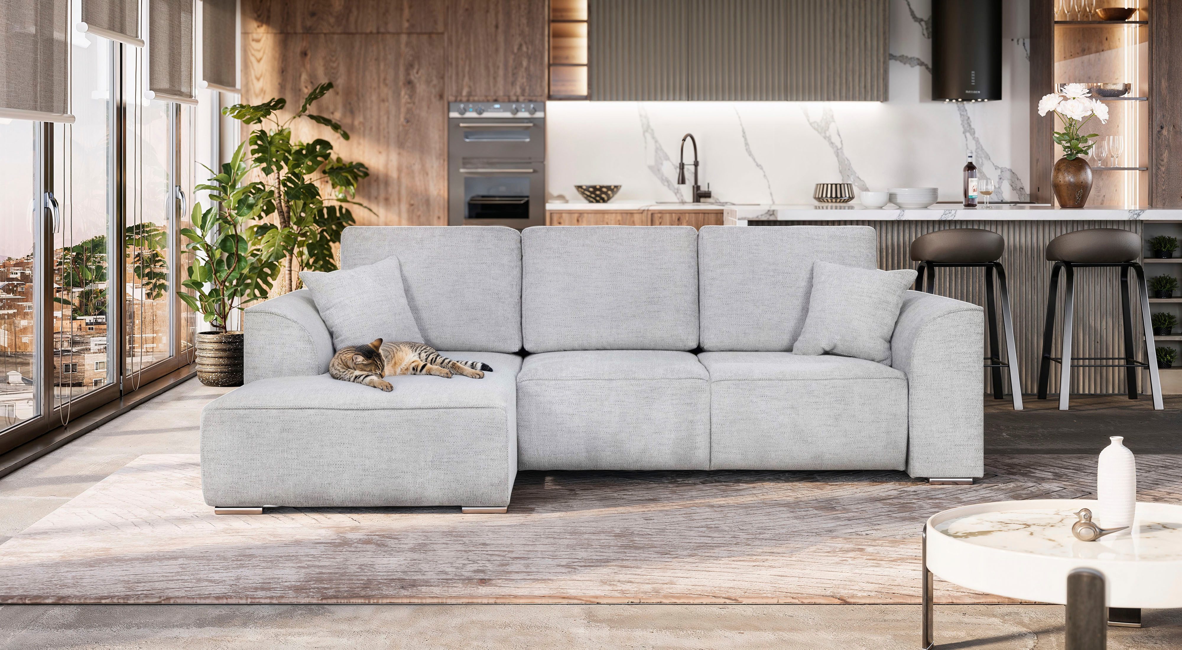 INOSIGN Ecksofa BEATRICE optionale Schlafsofa mit günstig online kaufen