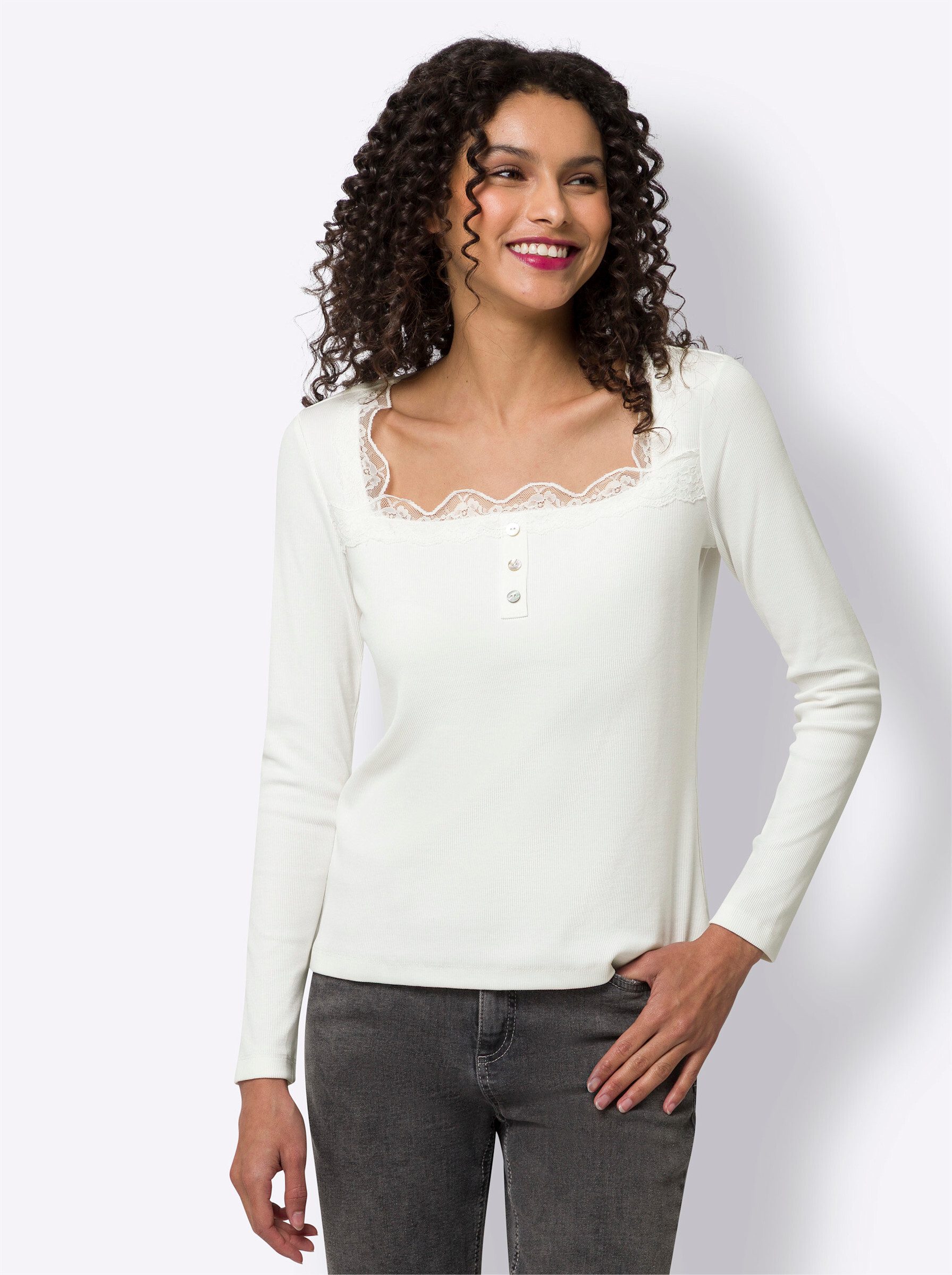 heine T-Shirt Langarmshirt günstig online kaufen