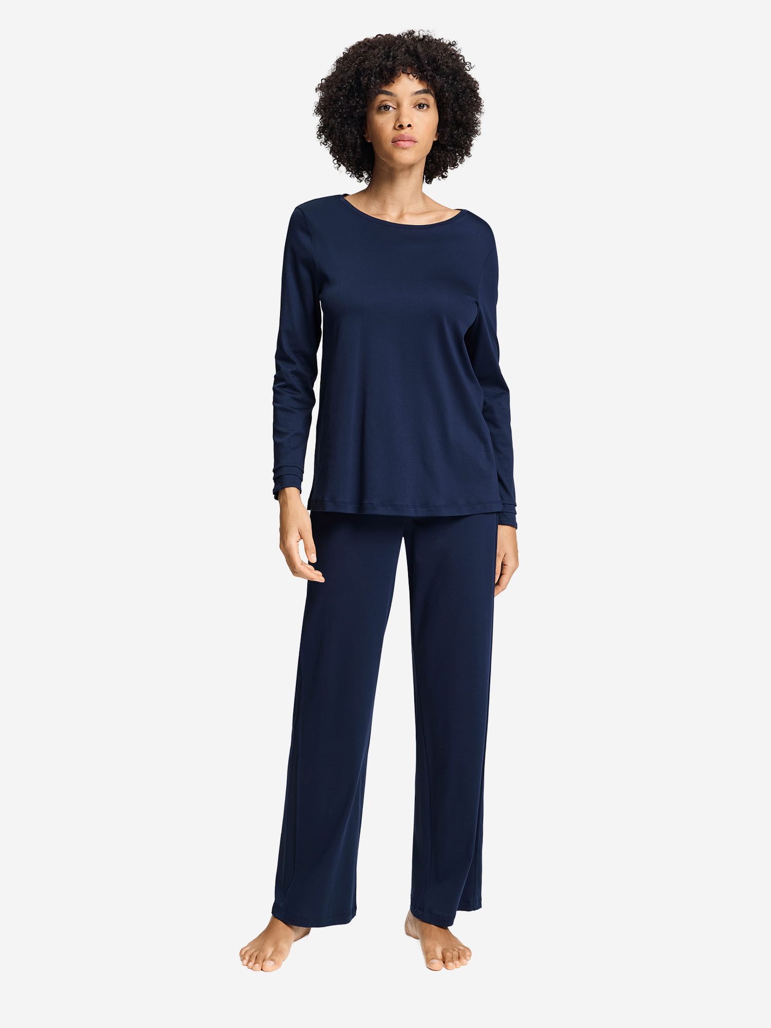 Hanro Pyjama Pilar (2 tlg) Schlafanzug, Pyjama Set, Nachtwäsche