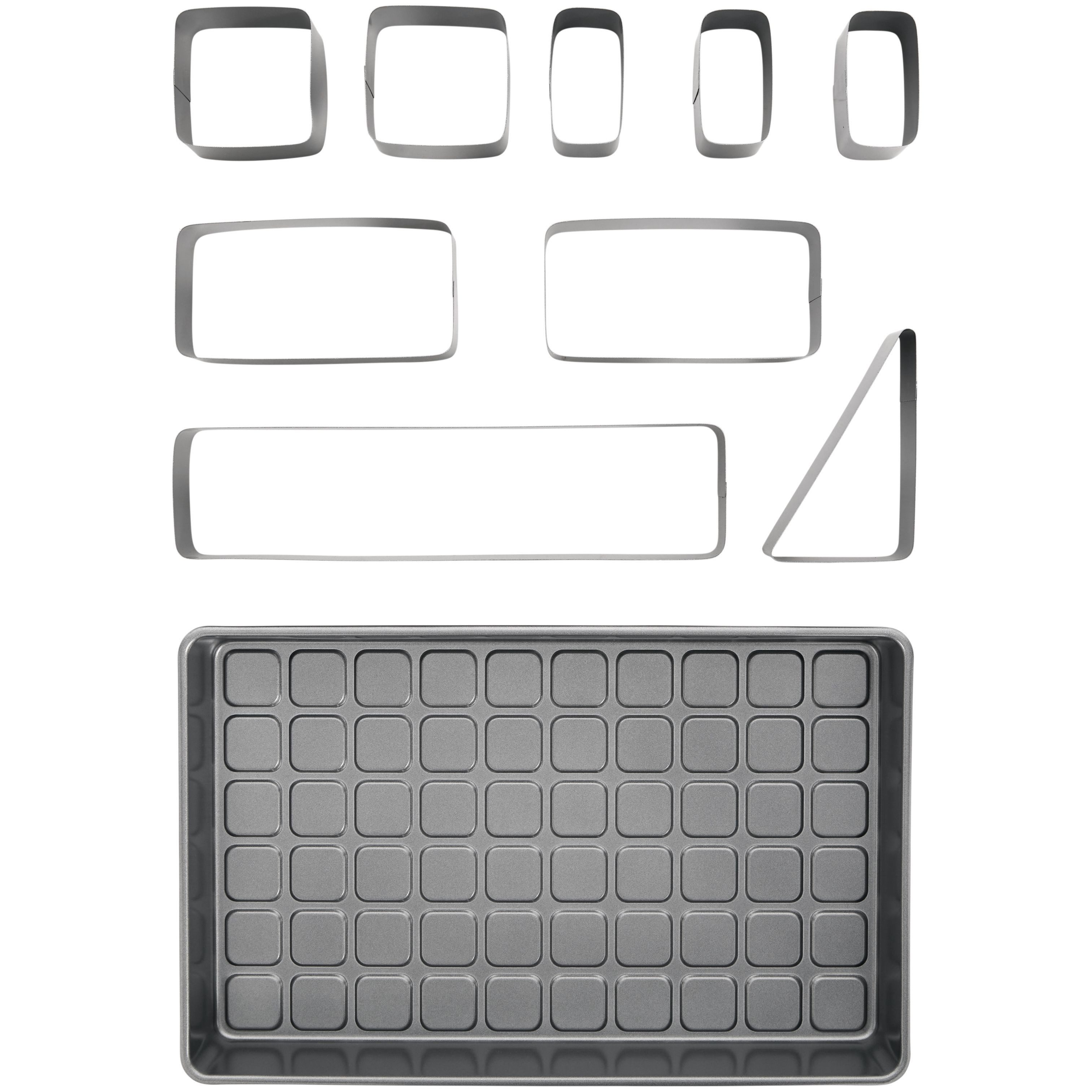 Wilton Backform Wilton Backform Celebrations Numbers & Letters, (10-tlg)