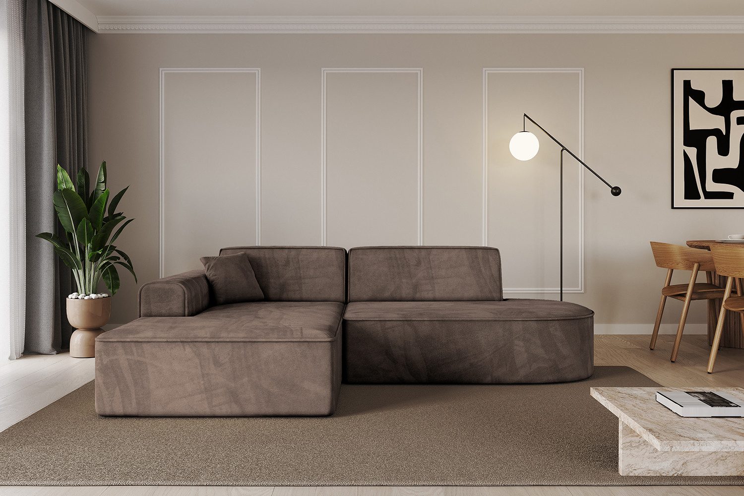 ALTDECOR Ecksofa IREA-L1-v3, Corner Sofa L-Form günstig online kaufen