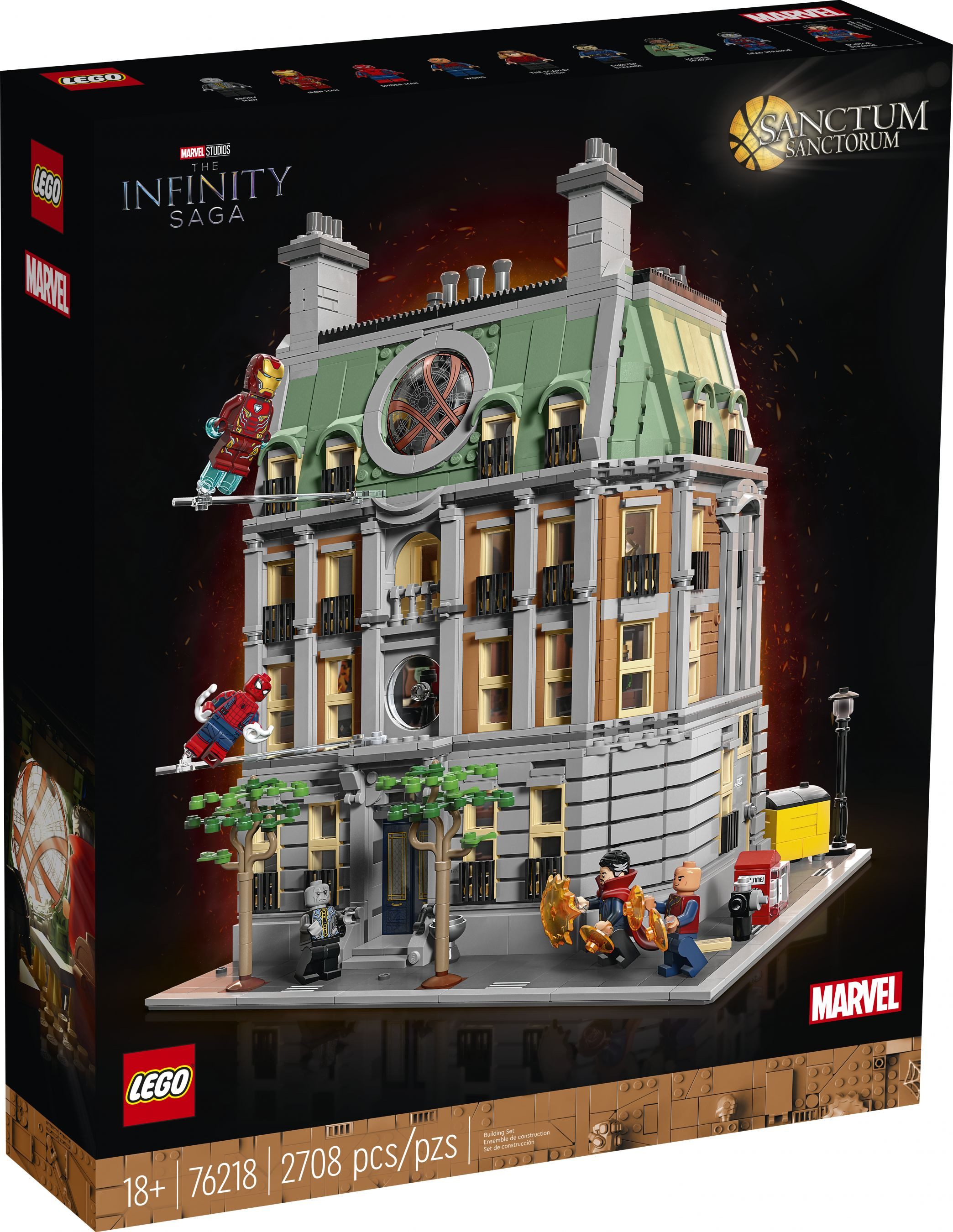 LEGO® LEGO Super Heroes 76218 Sanctum Sanctorum Konstruktionsspielsteine, (Set, 2708 St., 2708 Teile)