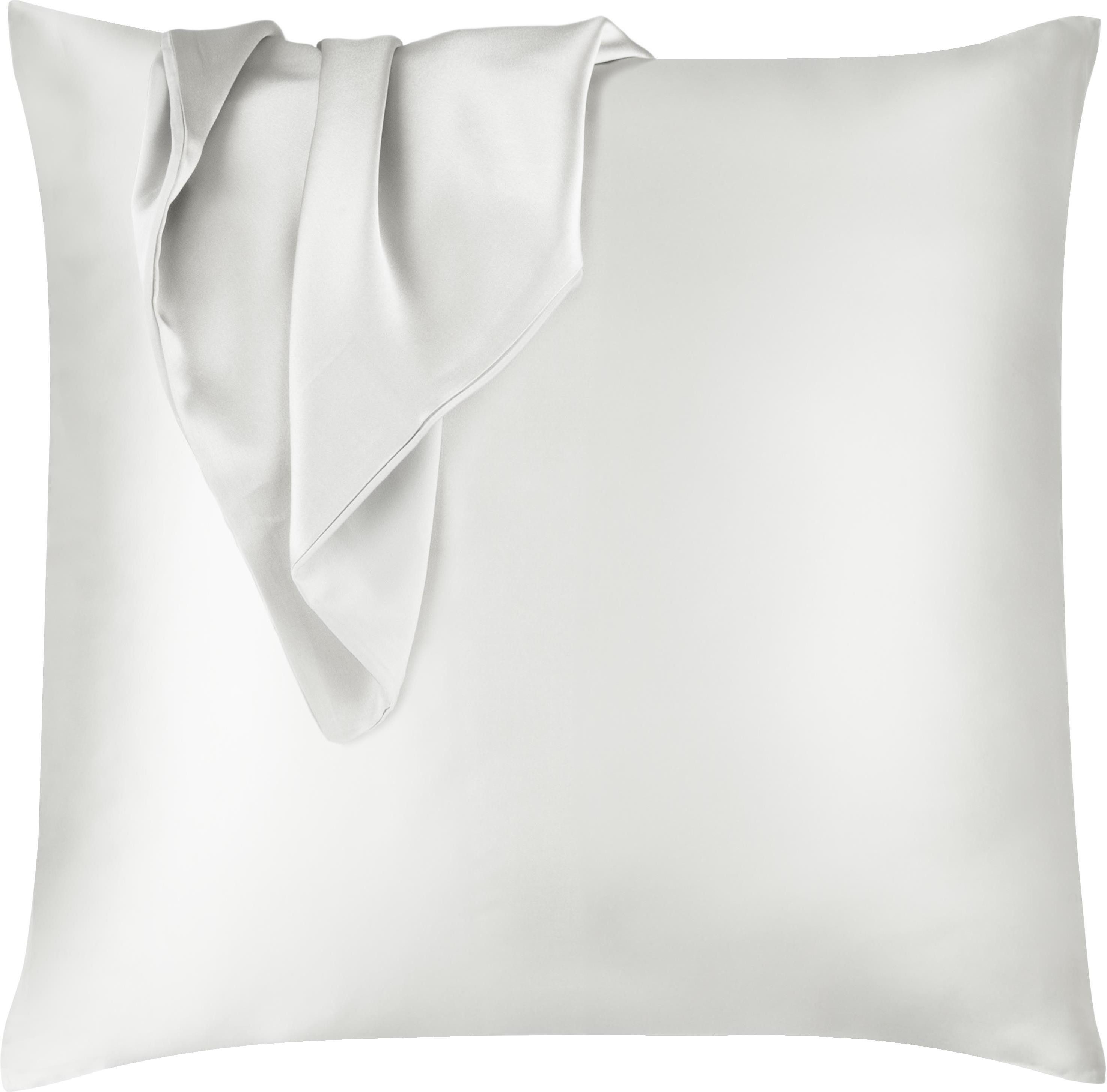 Aspero Kissenbezüge 2x Seiden Kissenbezüge 80x80 günstig online kaufen