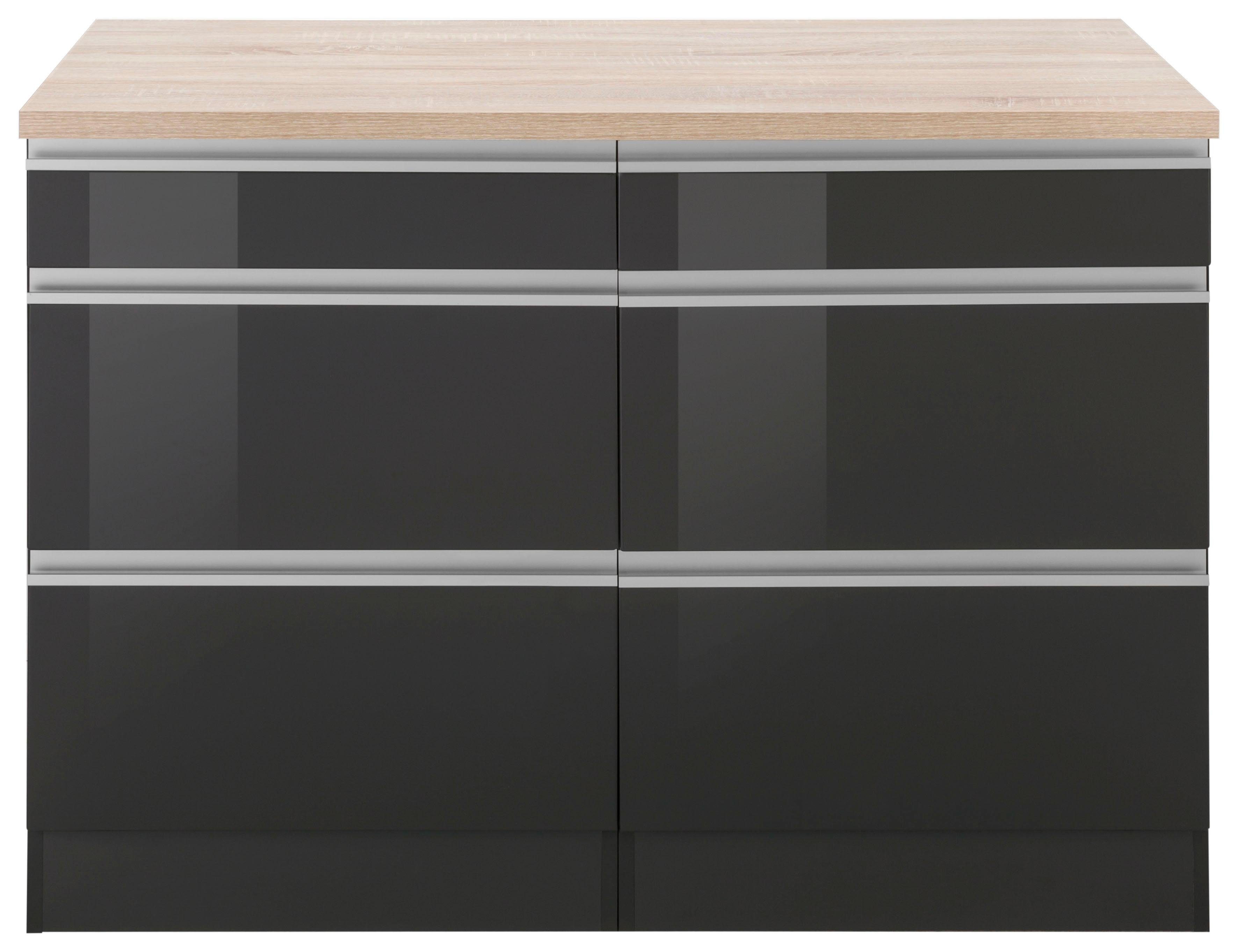 KOCHSTATION Unterschrank KS-Ohio Breite 120 cm