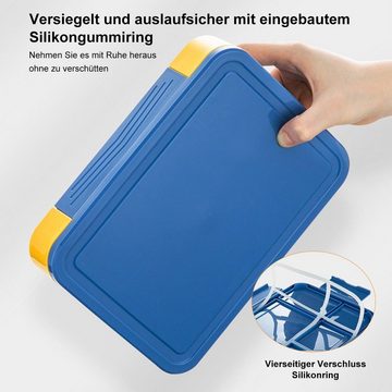 LENBEST Lunchbox KinderLunchbox, Brotdose–1300ML BPA Frei Bento Box