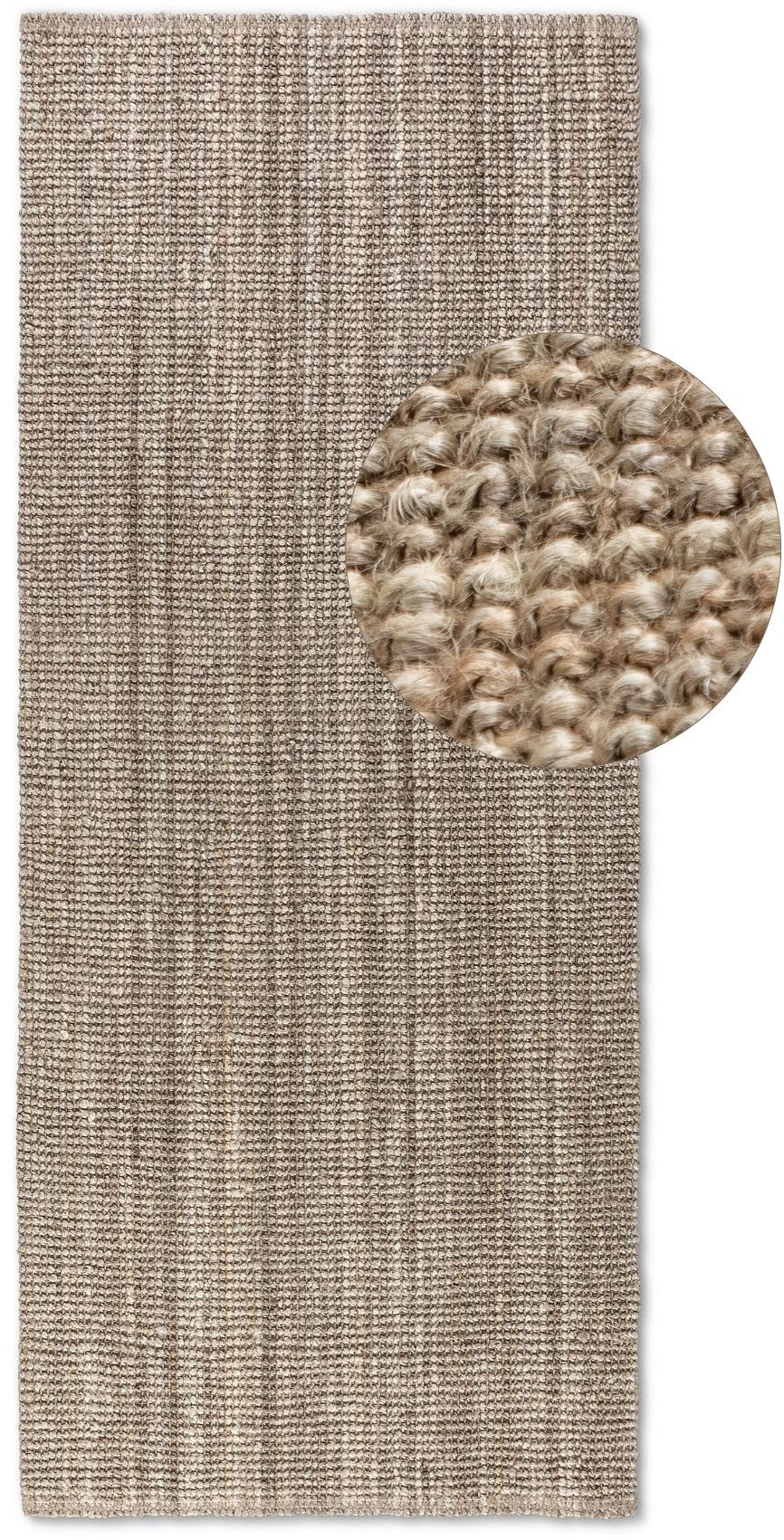 HANSE Home Teppich "Jaipur Juteteppich, als Läufer und in Rund" rechteckig günstig online kaufen
