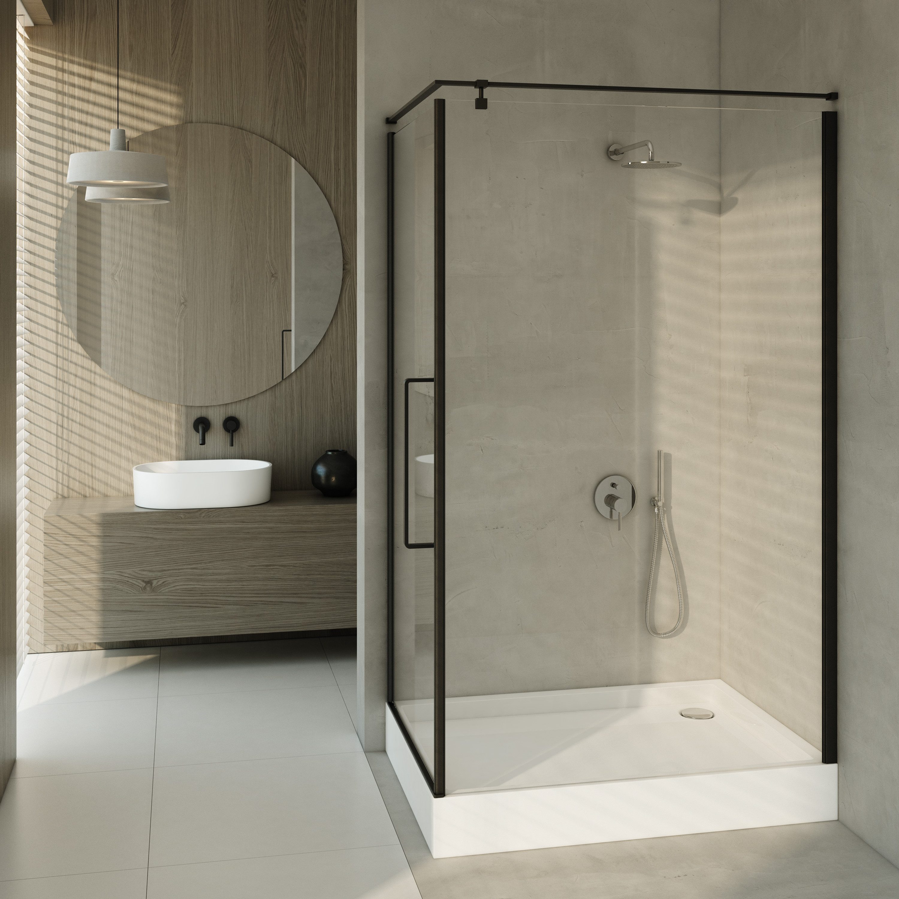 Aquabad® Duschwanne ELEGANA, Rechteck, Acryl, 1-St., günstig online kaufen