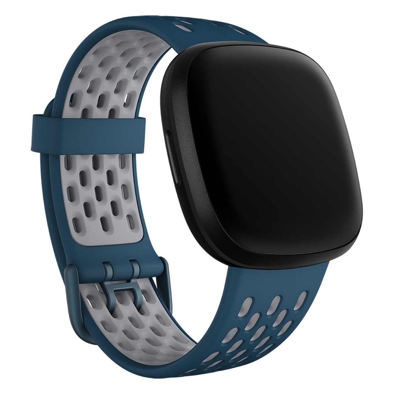 fitbit Smartwatch-Armband Versa 3/ Sense Sport Band L, Flexibles, robustes Silikonmaterial, Wasserabweisend