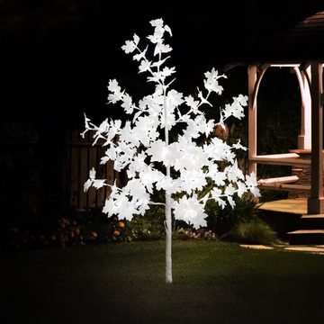 etc-shop LED Baum, Standleuchte Stehleuchte Dekobaum Leuchtbaum Außenbereich Garten