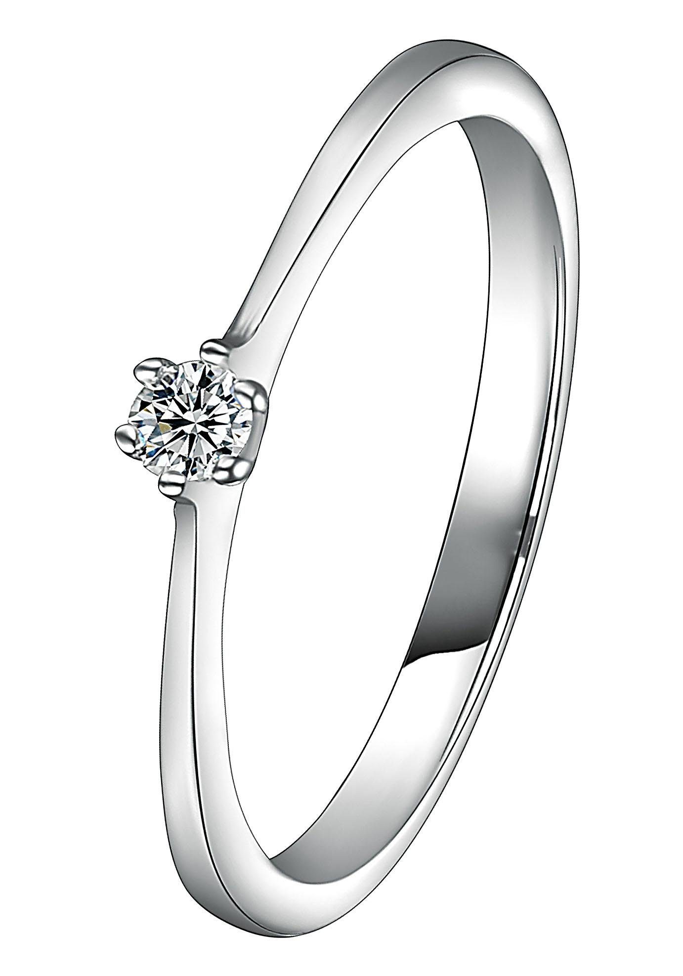 DOOSTI Fingerring Schmuck Silber 925 Verlobung Trauring Ehering Partnerring günstig online kaufen