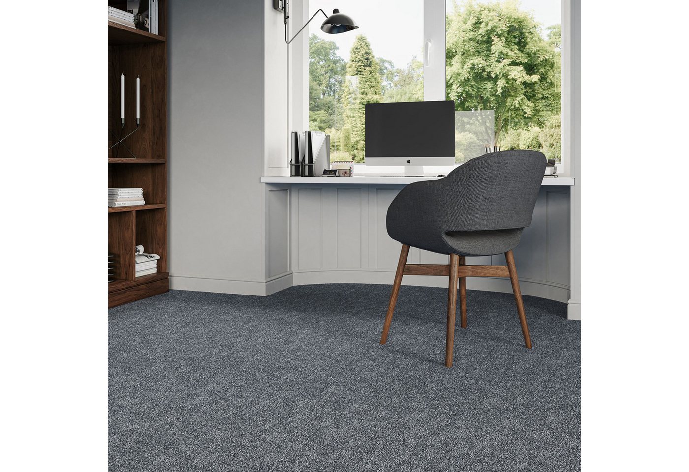 Steffensmeier Teppichfliese Richmond Paket (20Stück) 5m², Rechteckig, Teppichfliese 50x50 cm Gewerbeeignung