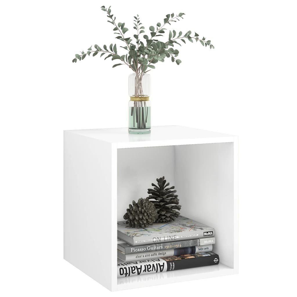 vidaXL Regal Wandschränke 2 Stk. Weiß günstig online kaufen