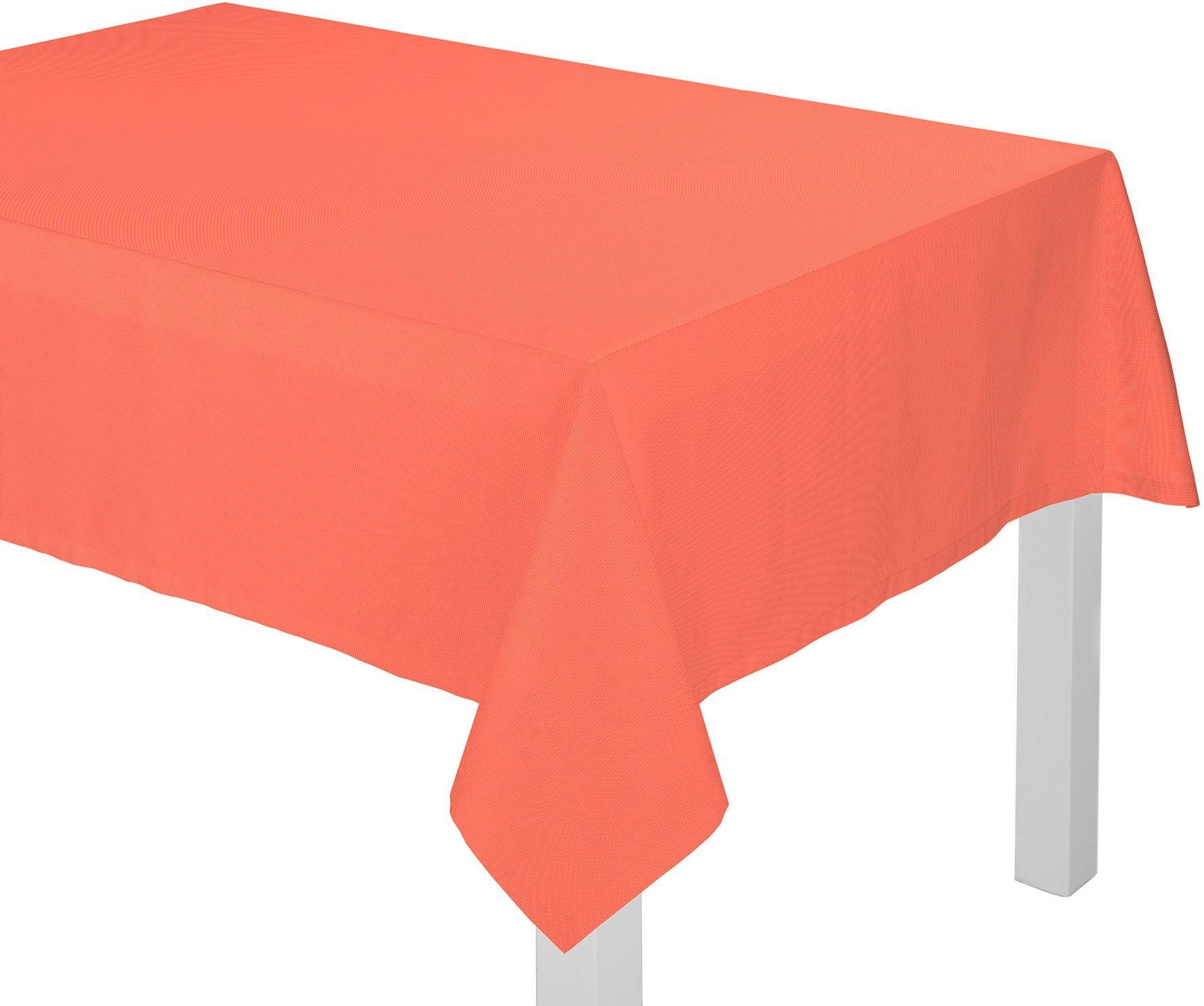 Adam Light Collection Uni Tischdecke orange