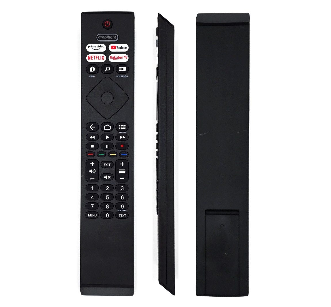 Alltro Ersatz TV Fernbedienung für Philips BRC0984501/01-398GR10BEPHN0041BC Fernbedienung