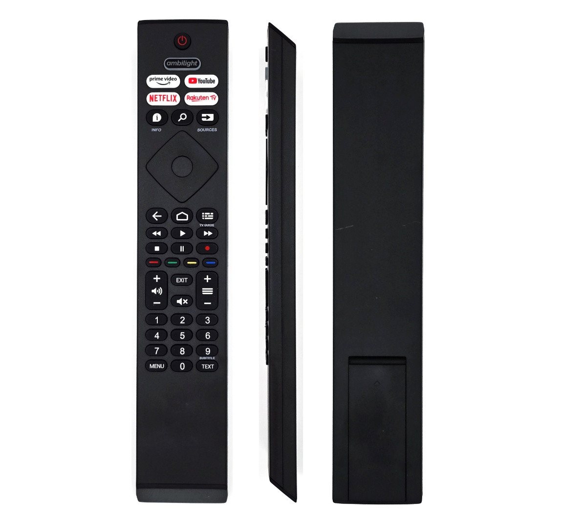 Alltro Ersatz TV Fernbedienung für Philips BRC0984501/01-398GR10BEPHN0041BC Fernbedienung