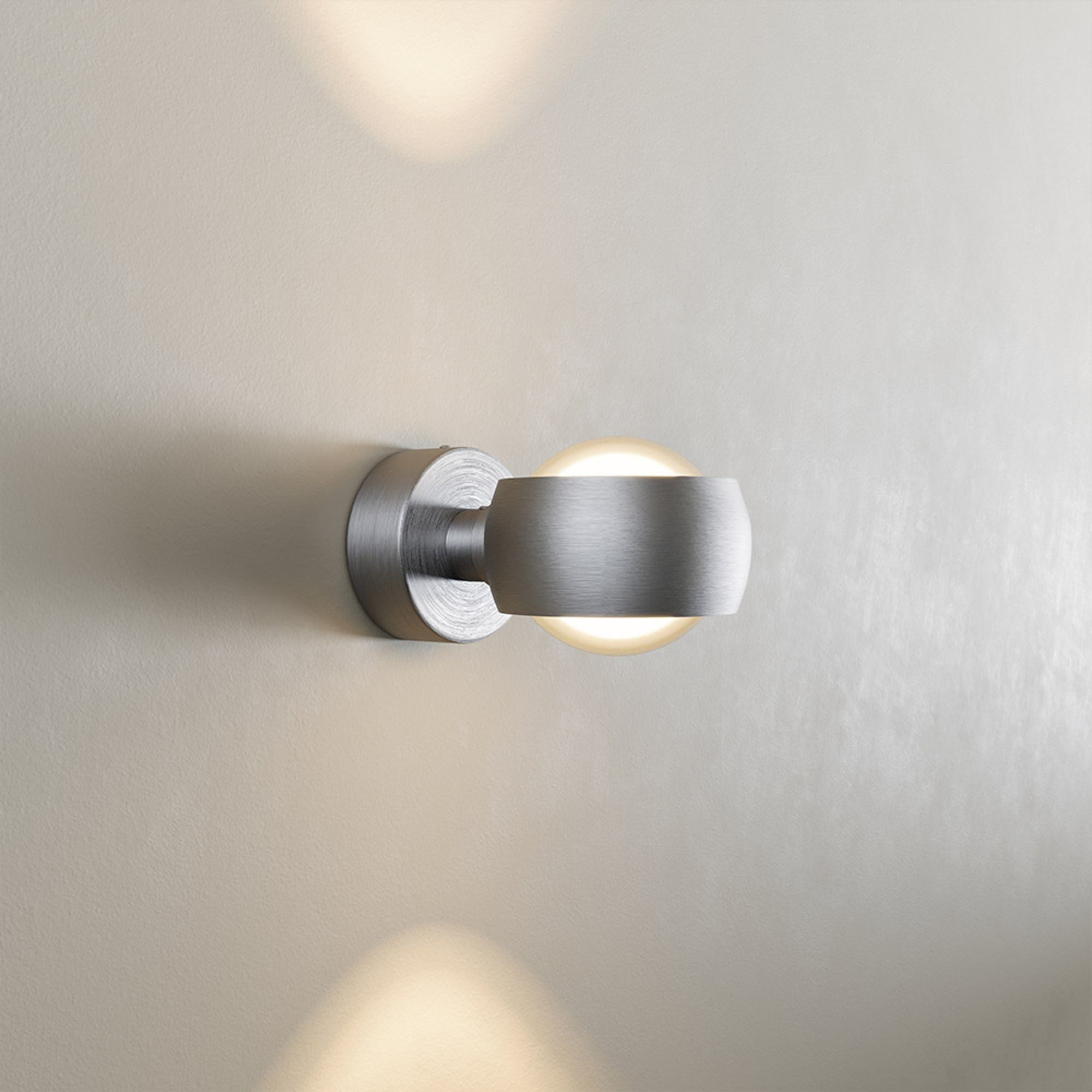 s.luce Wandleuchte LED Wandleuchte Beam modern Up & Down Schwarz