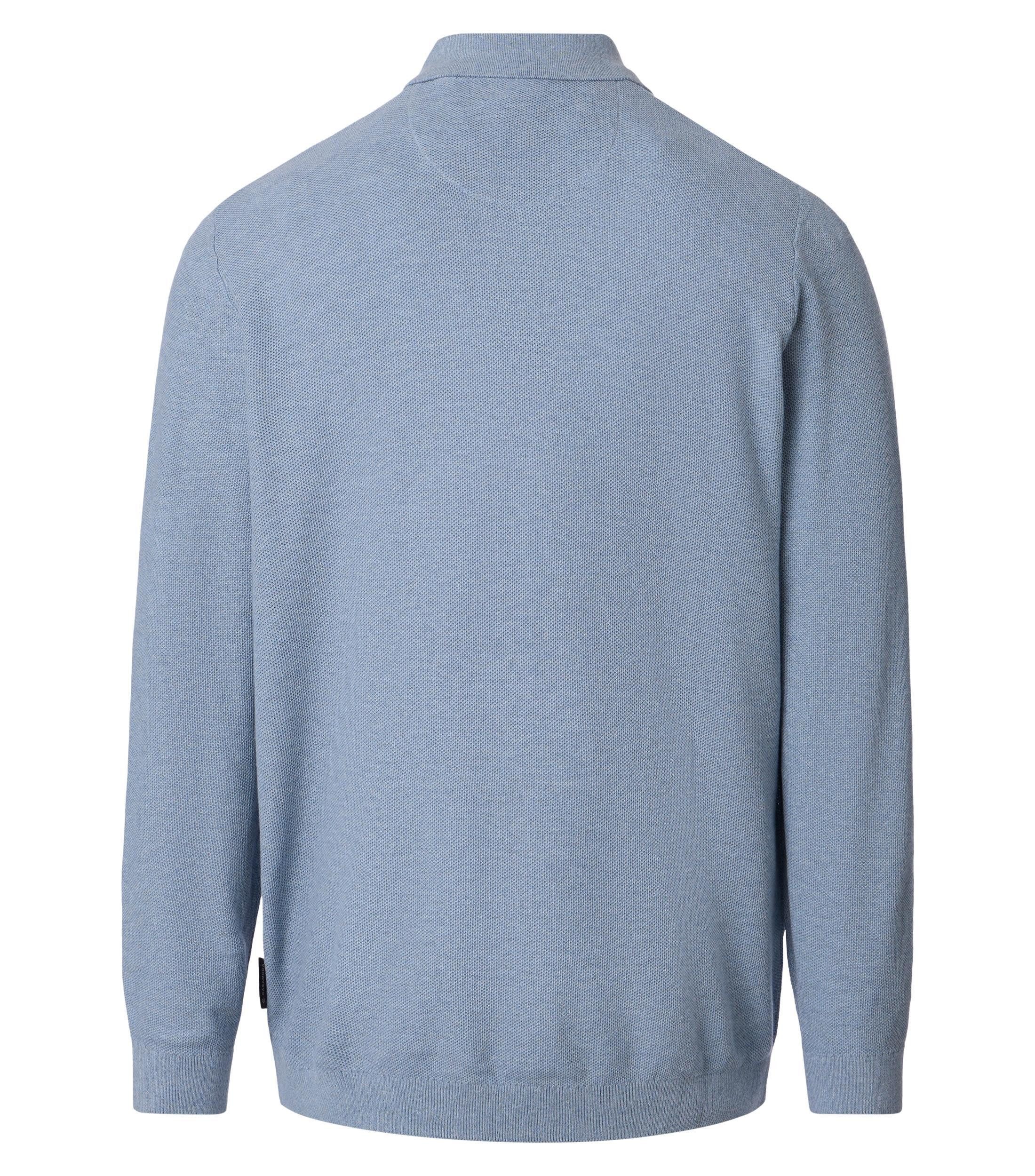 CASAMODA Langarm-Poloshirt CASAMODA Polo-Shirt Langarm uni günstig online kaufen