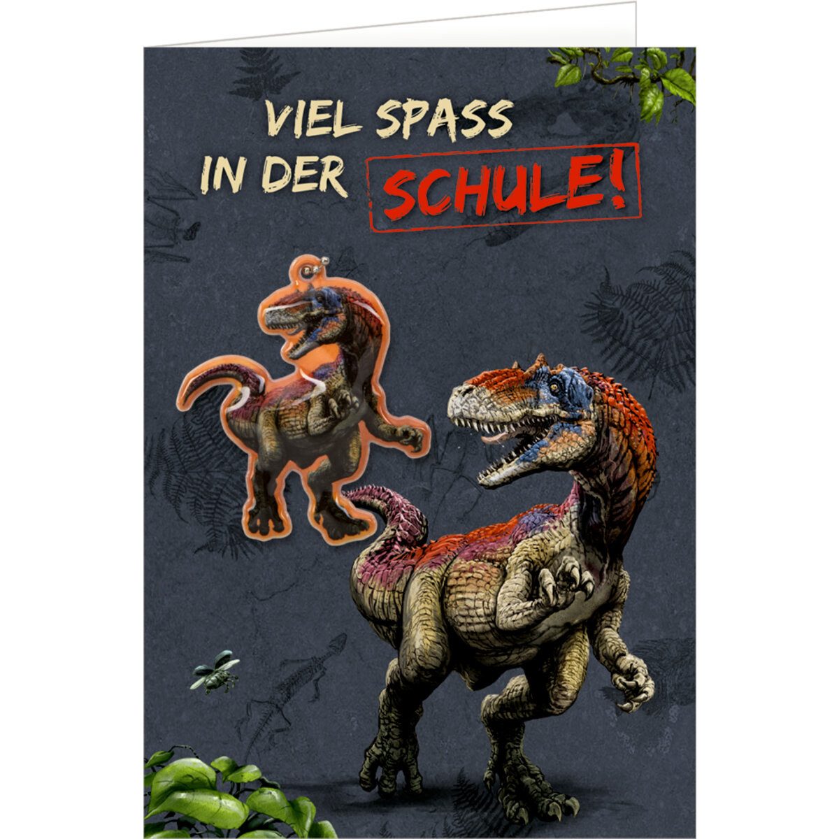 Coppenrath Grußkarten Coppenrath Verlag Grußkarte mit Anhänger - Viel Spaß in der Schule! (T