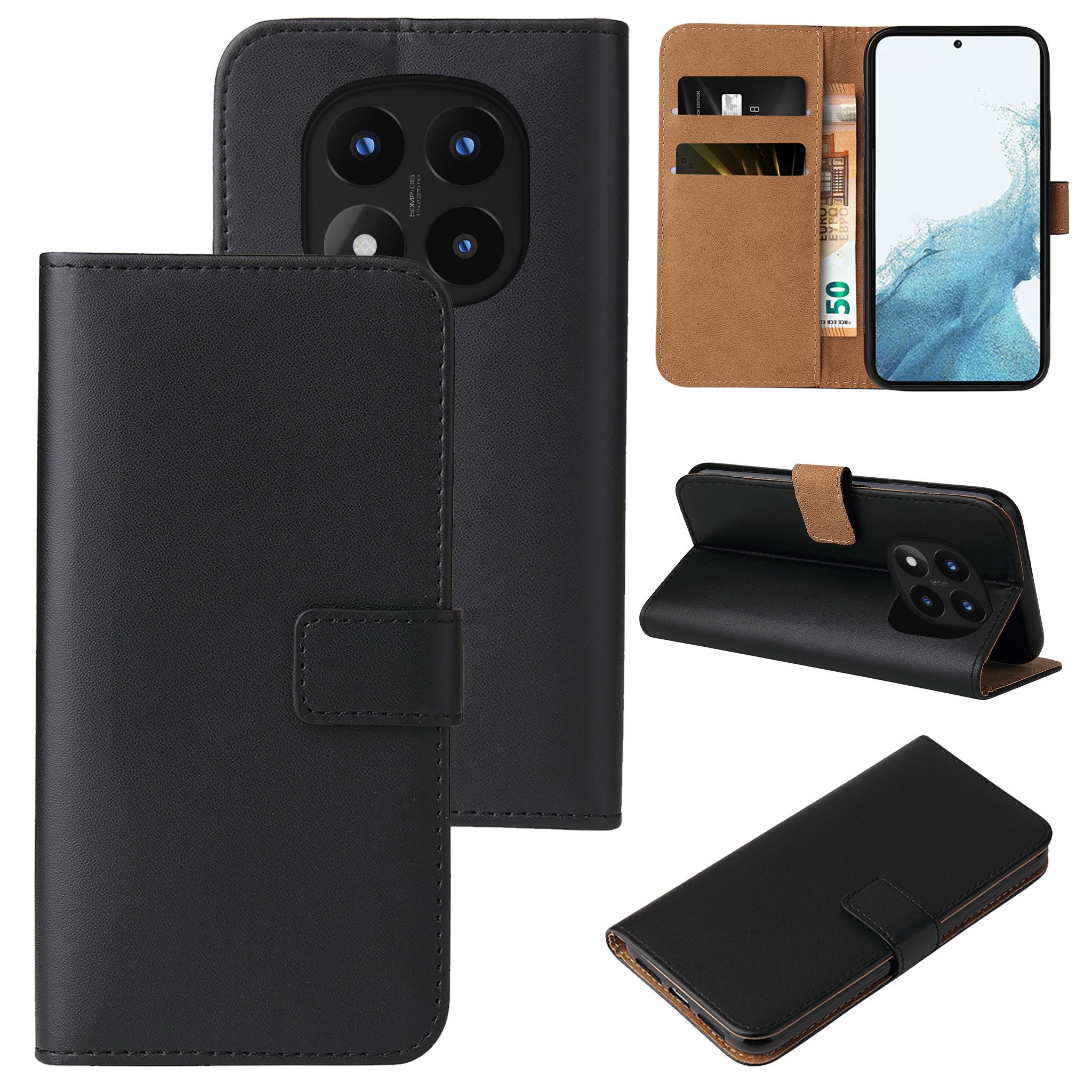Tec-Expert Handyhülle Klapp Hülle für Xiaomi Redmi Note 14 Pro 5G / Pro+ 5G 6.67 Zoll, 6.67, Flip Case für Xiaomi Redmi Note 14 Pro 5G / Pro+ 5G
