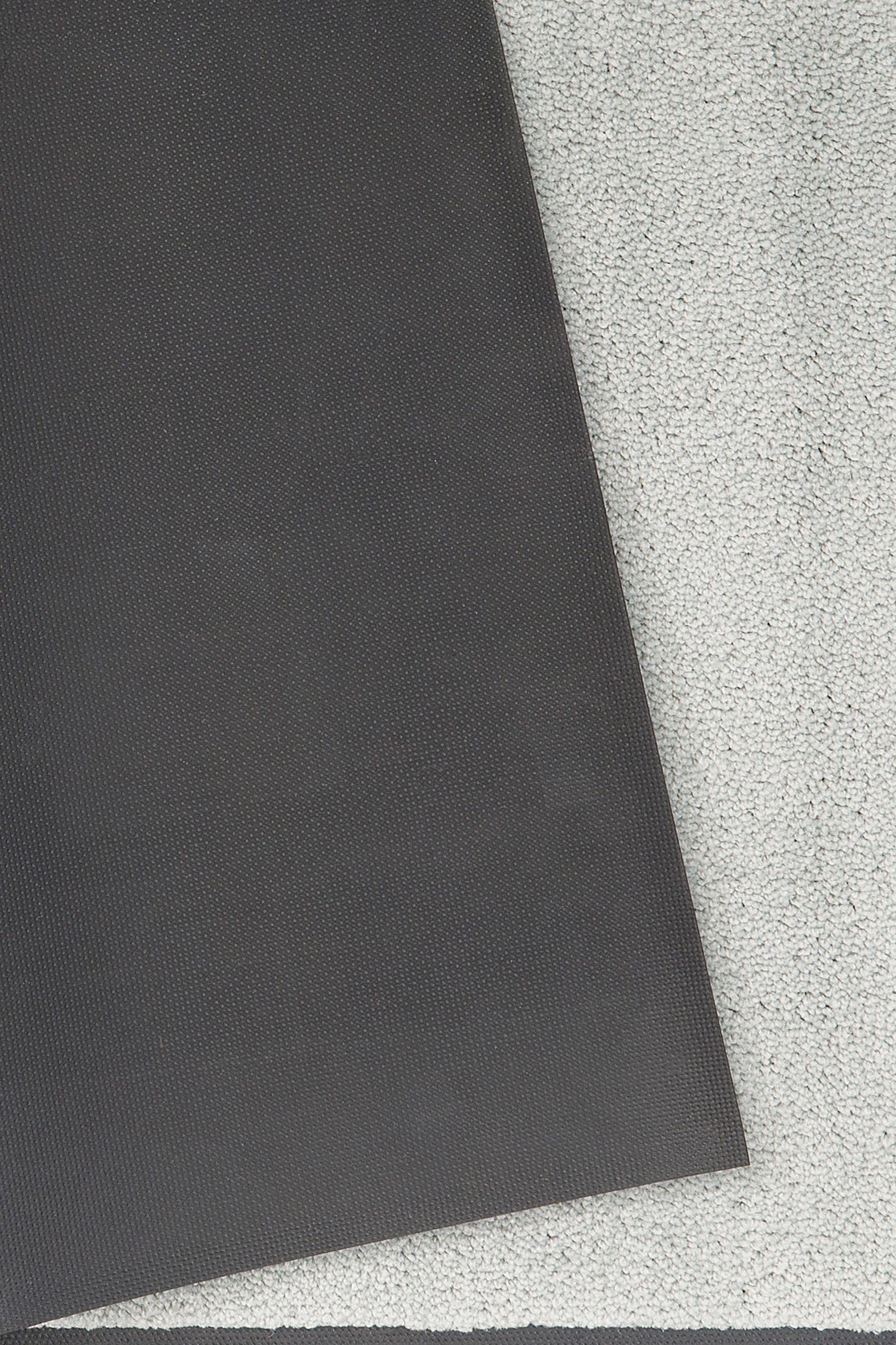 Schmutzfangmatte, 9 In- und Fußmatte waschbar Outdoor-Teppich, mm, Lavea, Höhe: grau rechteckig, andas, Uni-Farben,