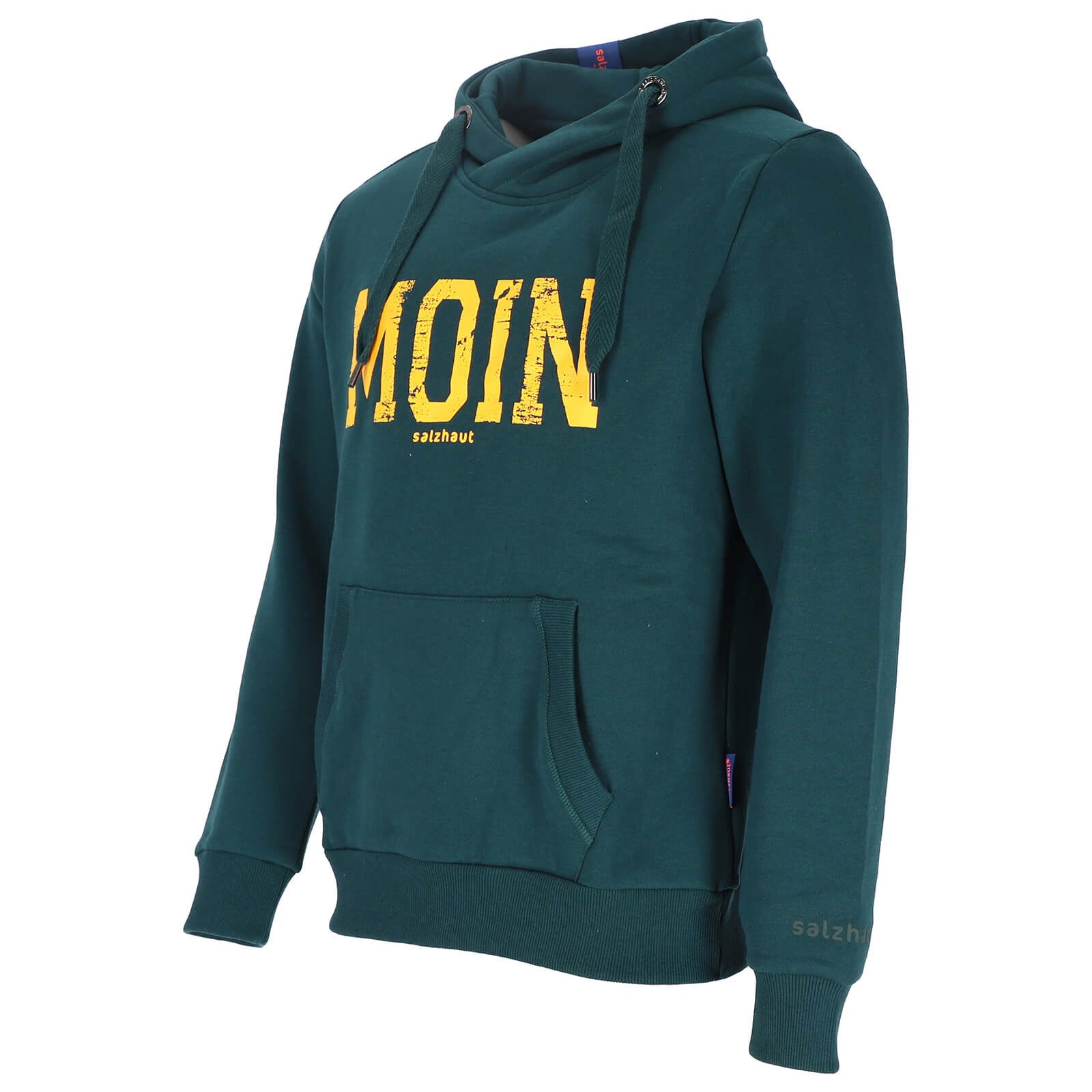 salzhaut Kapuzenpullover Herren Hoodie Heff mit Moin-Print - Pullover mit K günstig online kaufen